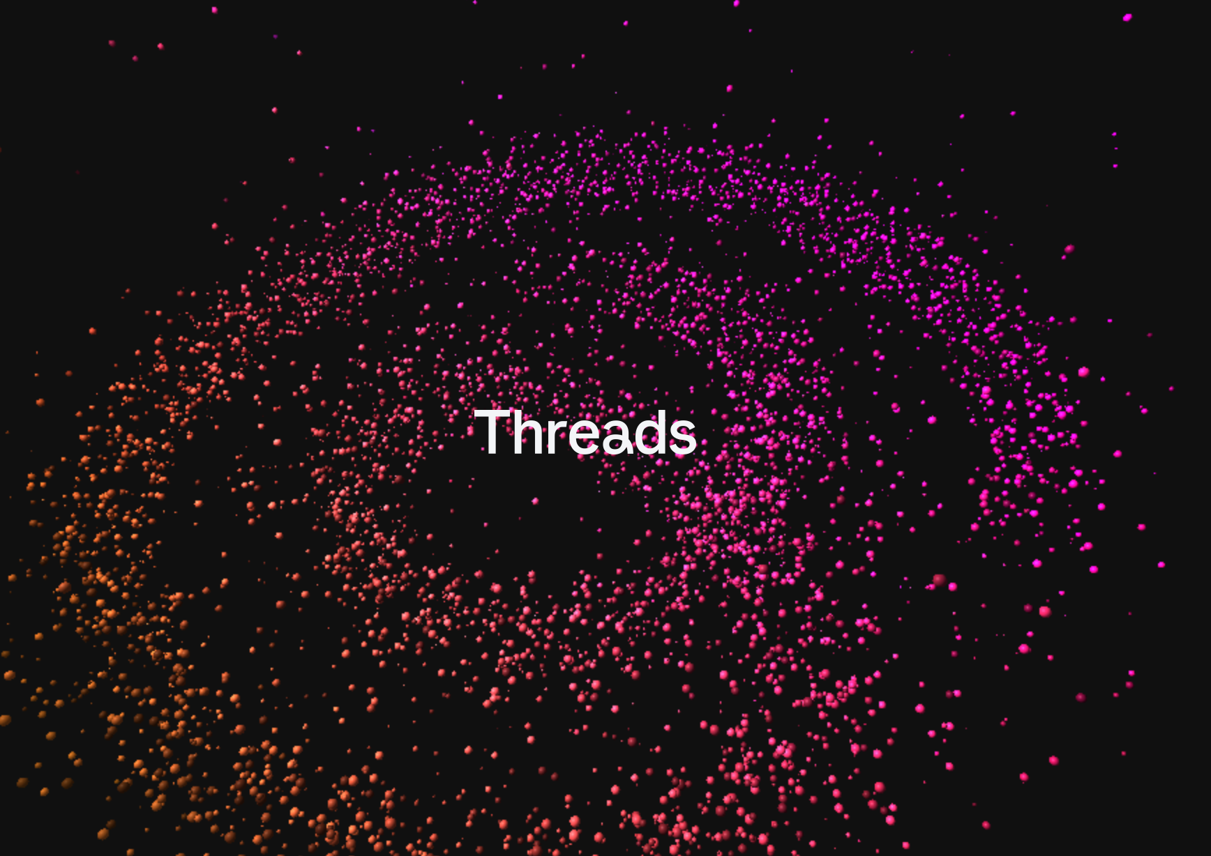 Imagen de Threads, la nueva red social lanzada por Meta esta semana.