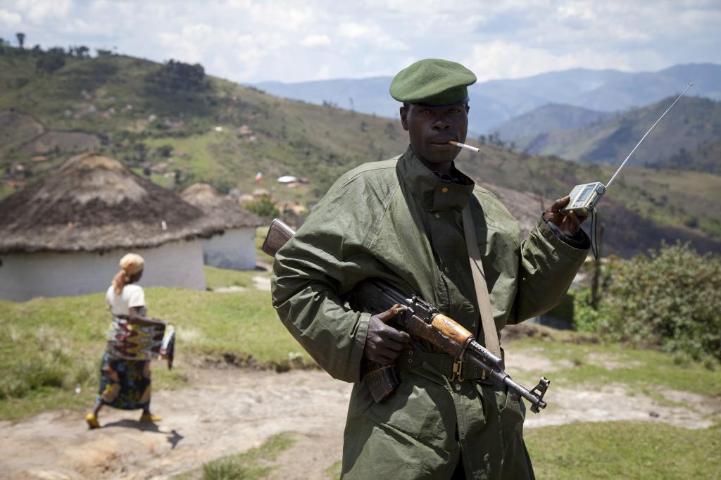 Un soldado, no relacionado con la noticia, en el Congo.
