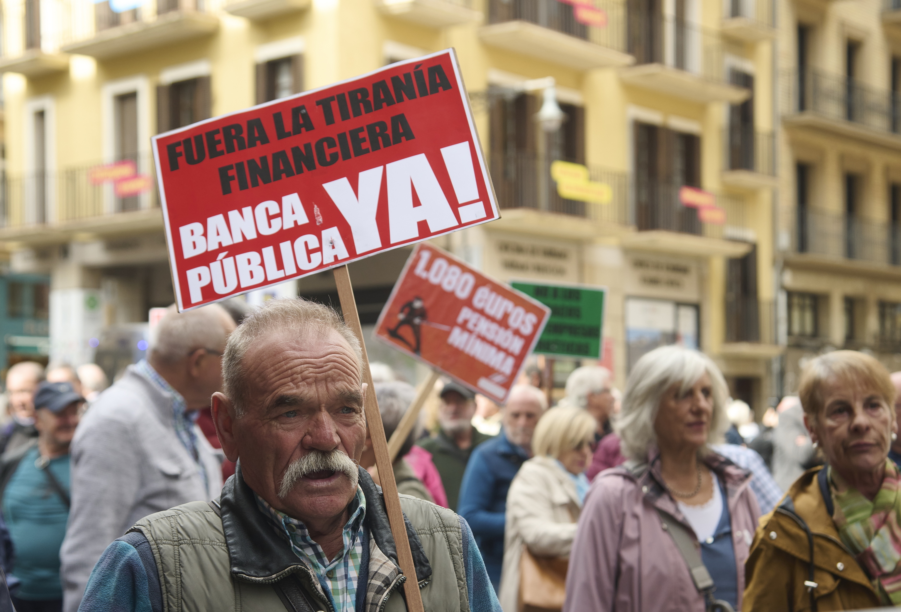 Manifestacin de pensionistas