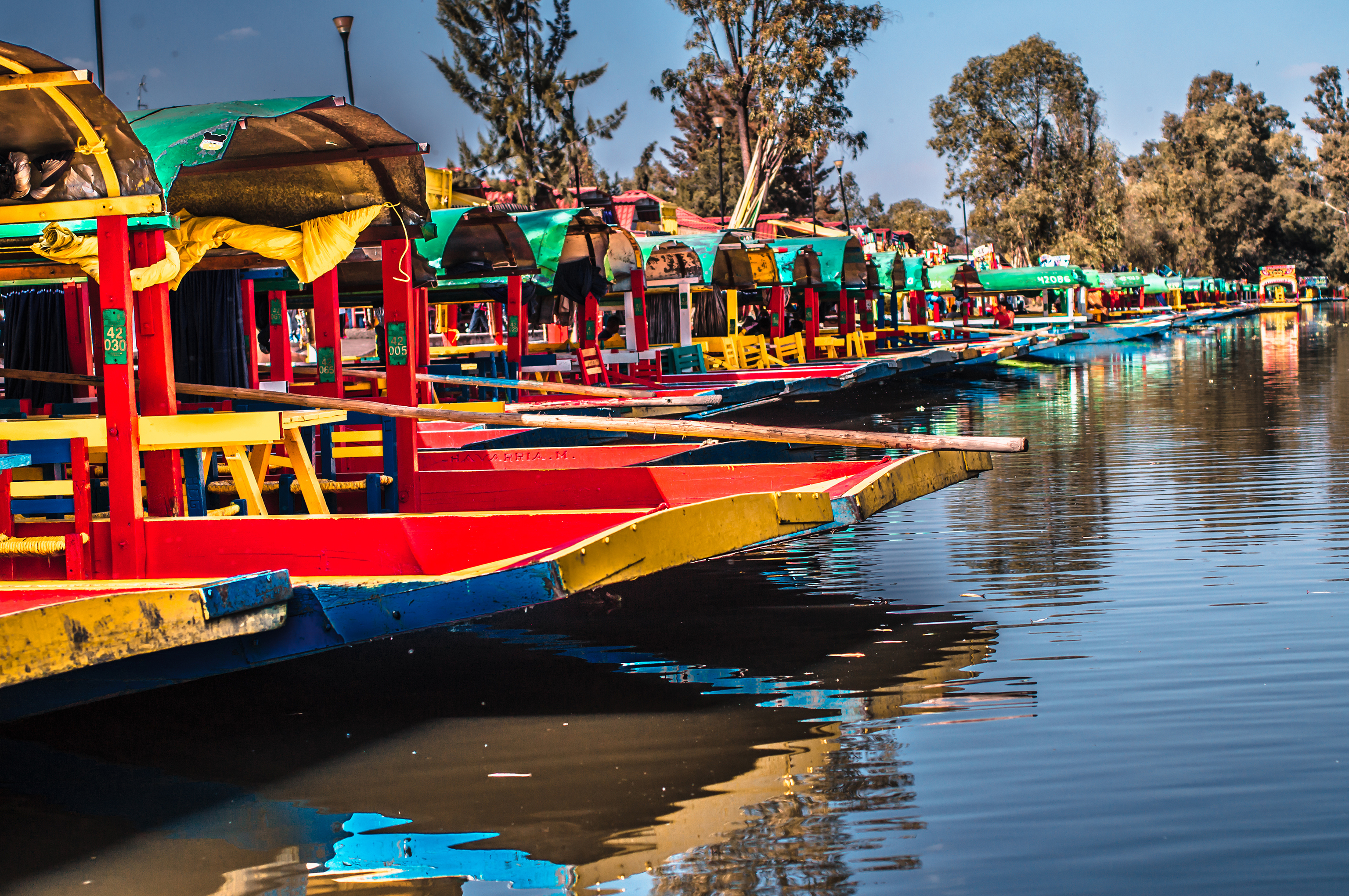 los canales de Xochimilco