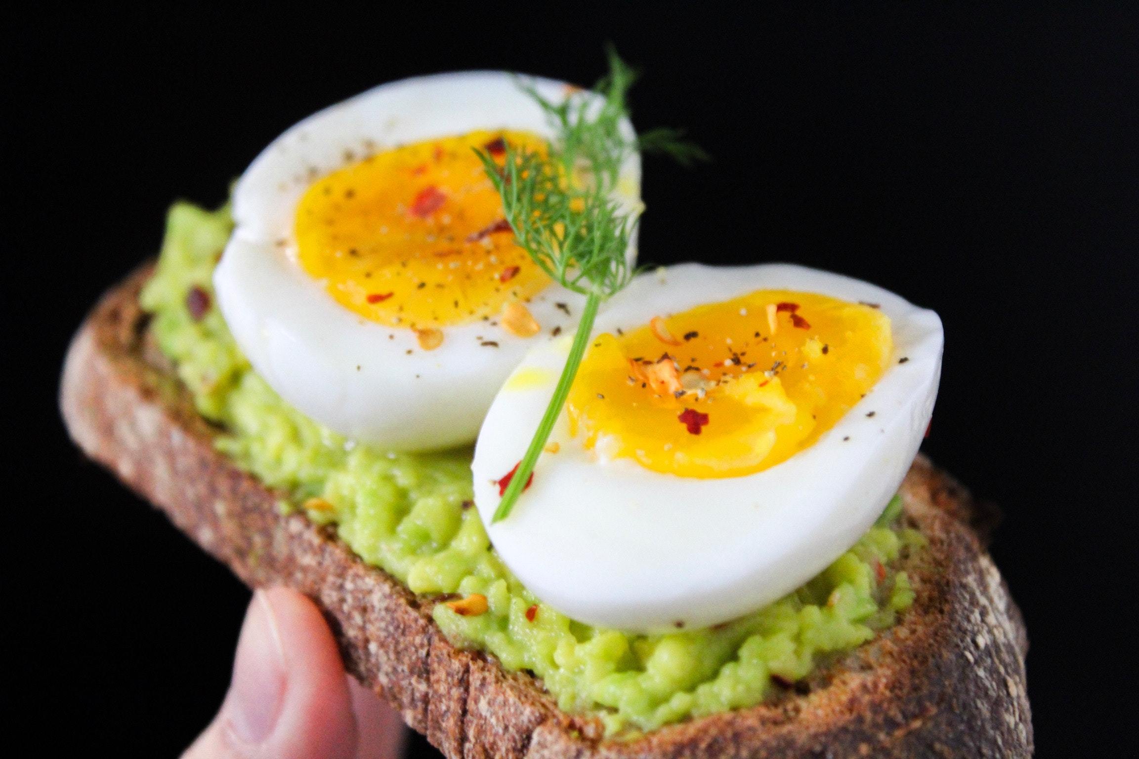 Alimentos para adelgazar en la merienda o como tentempi: huevo