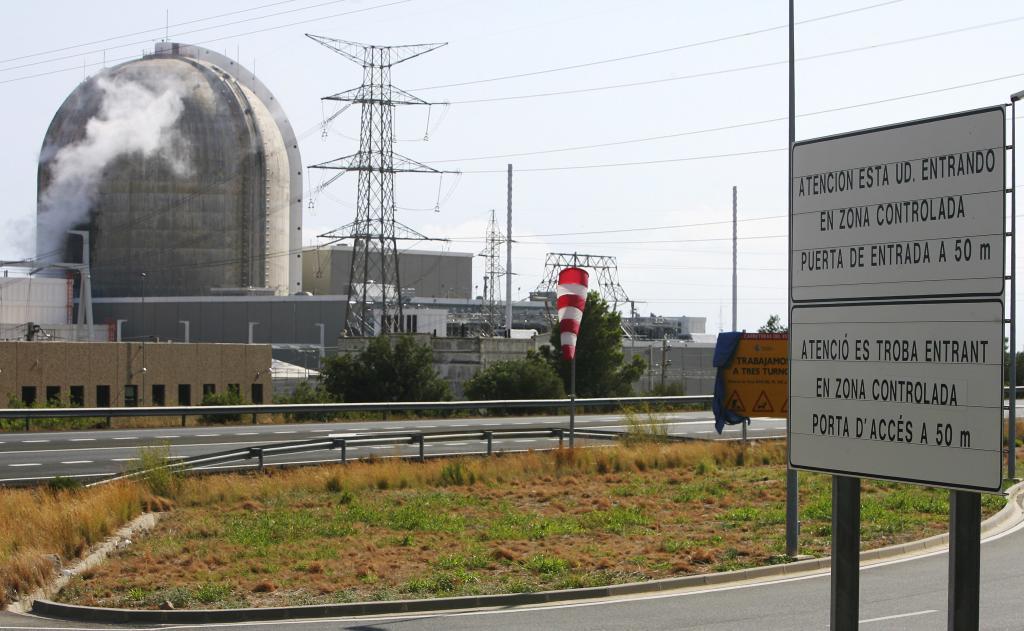 Imagen de la central nuclear de Vandell