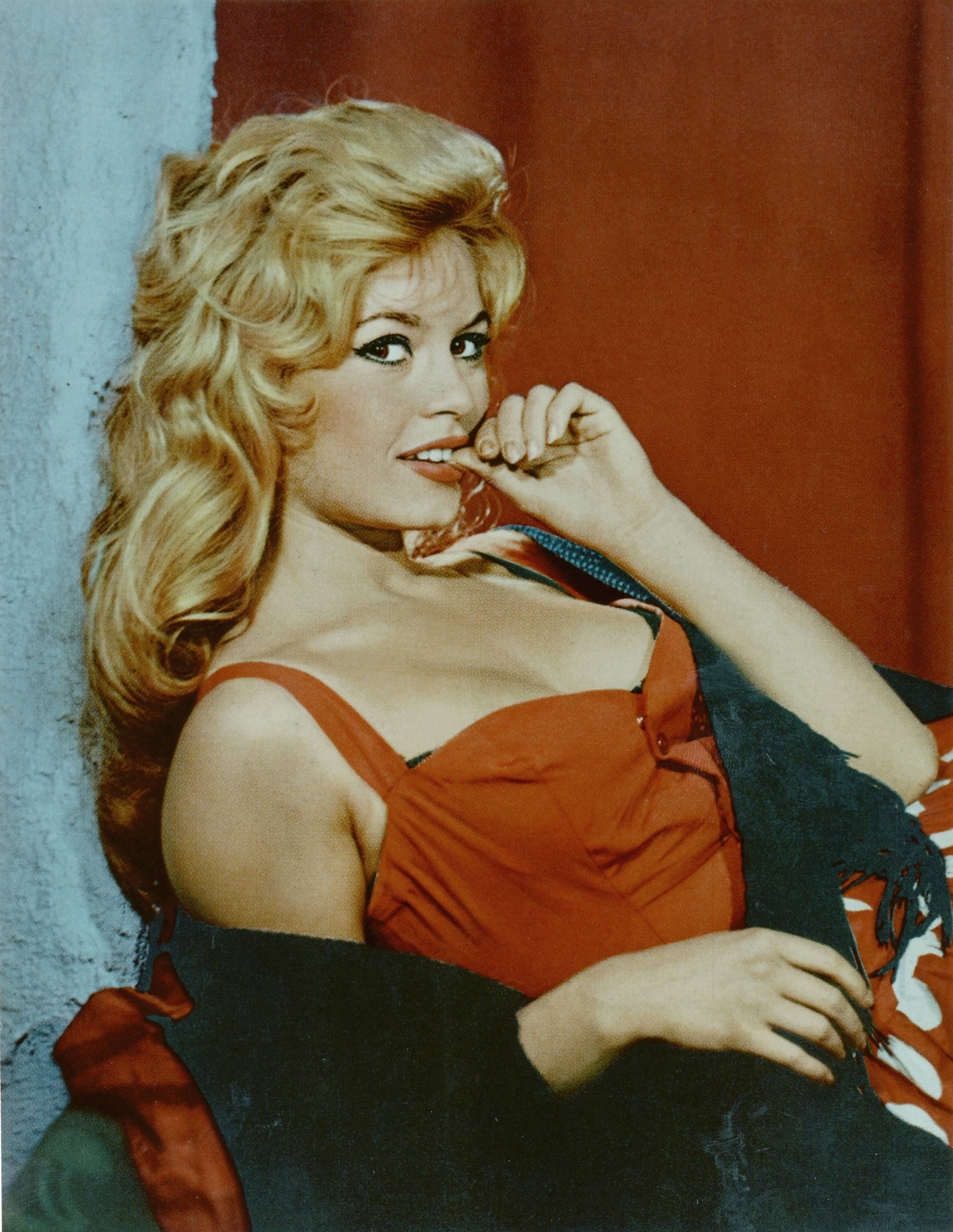 Brigitte Bardot, a finales de los aos 50.