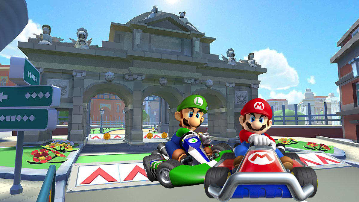 Mario y Luigi se pasear