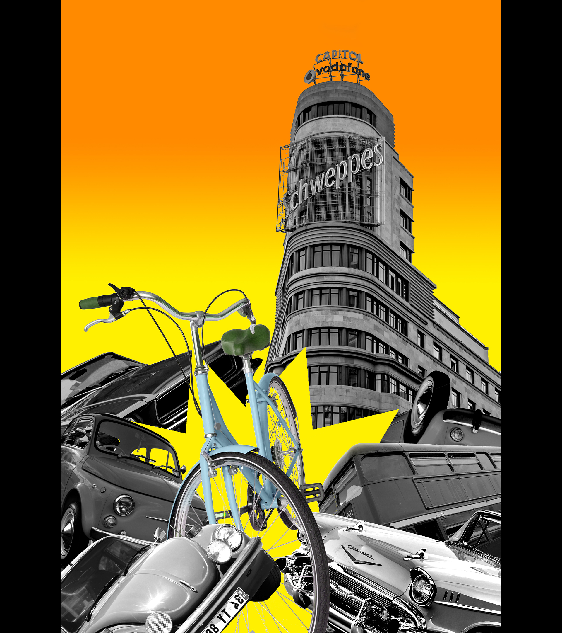 Madrid no es ciudad para bicicletas: pocos kilmetros de carril ciclista y muchos accidentes en el Centro