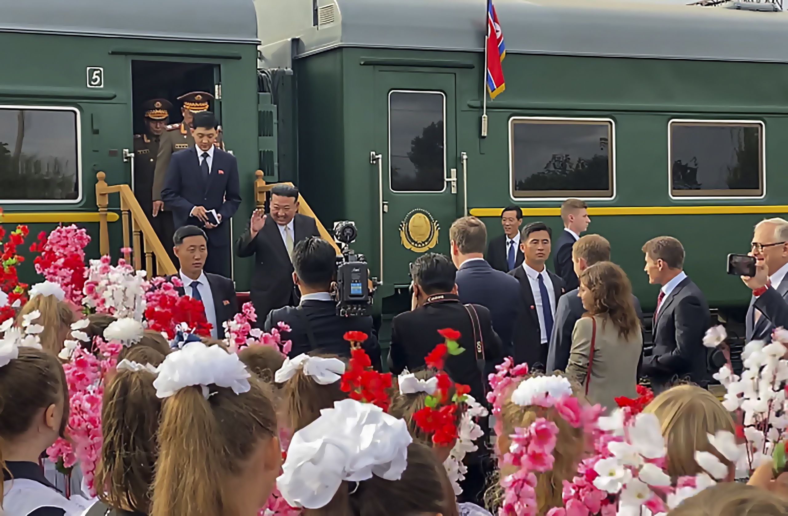 El líder norcoreano Kim Jong Un visita Rusia.