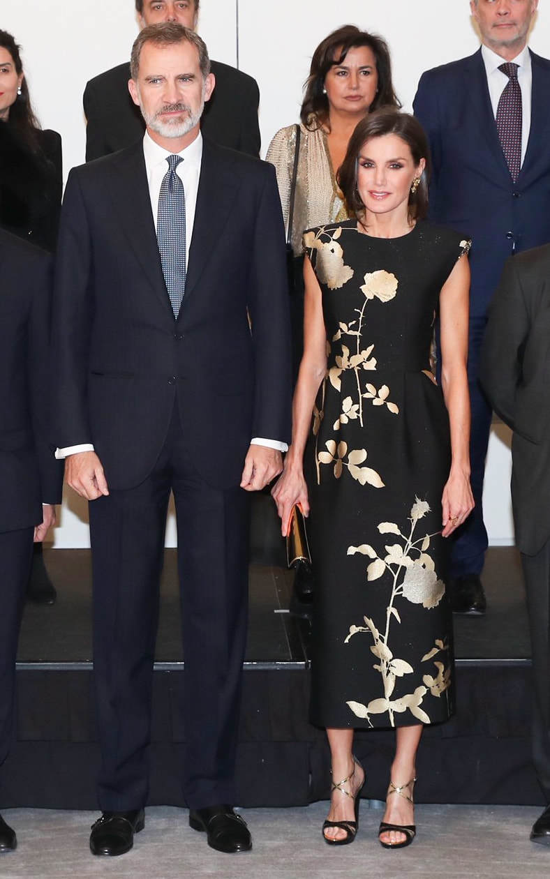La Reina, con otro vestido de Dries Van Noten en 2019.