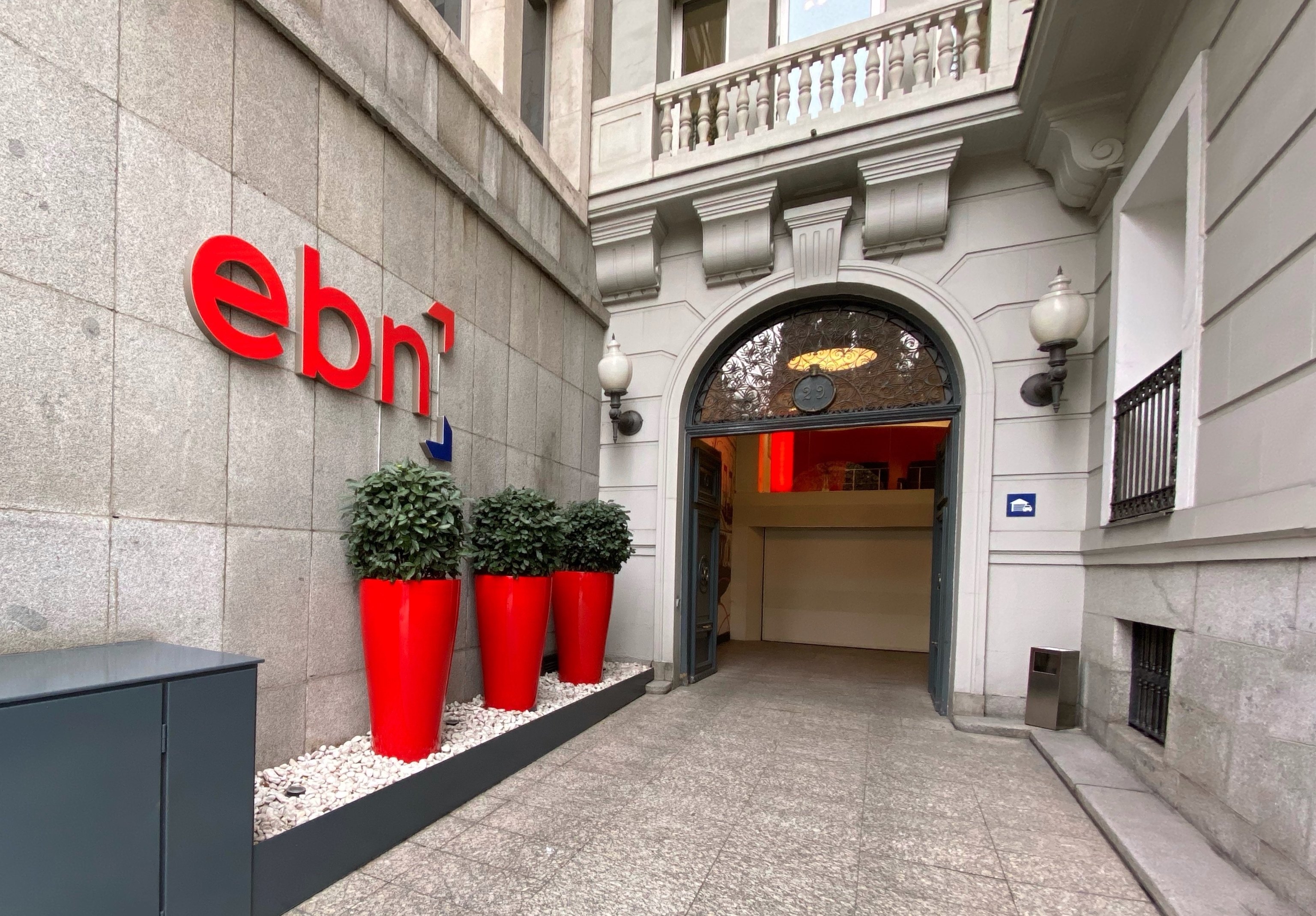 Sede de EBN Banco en Madrid.