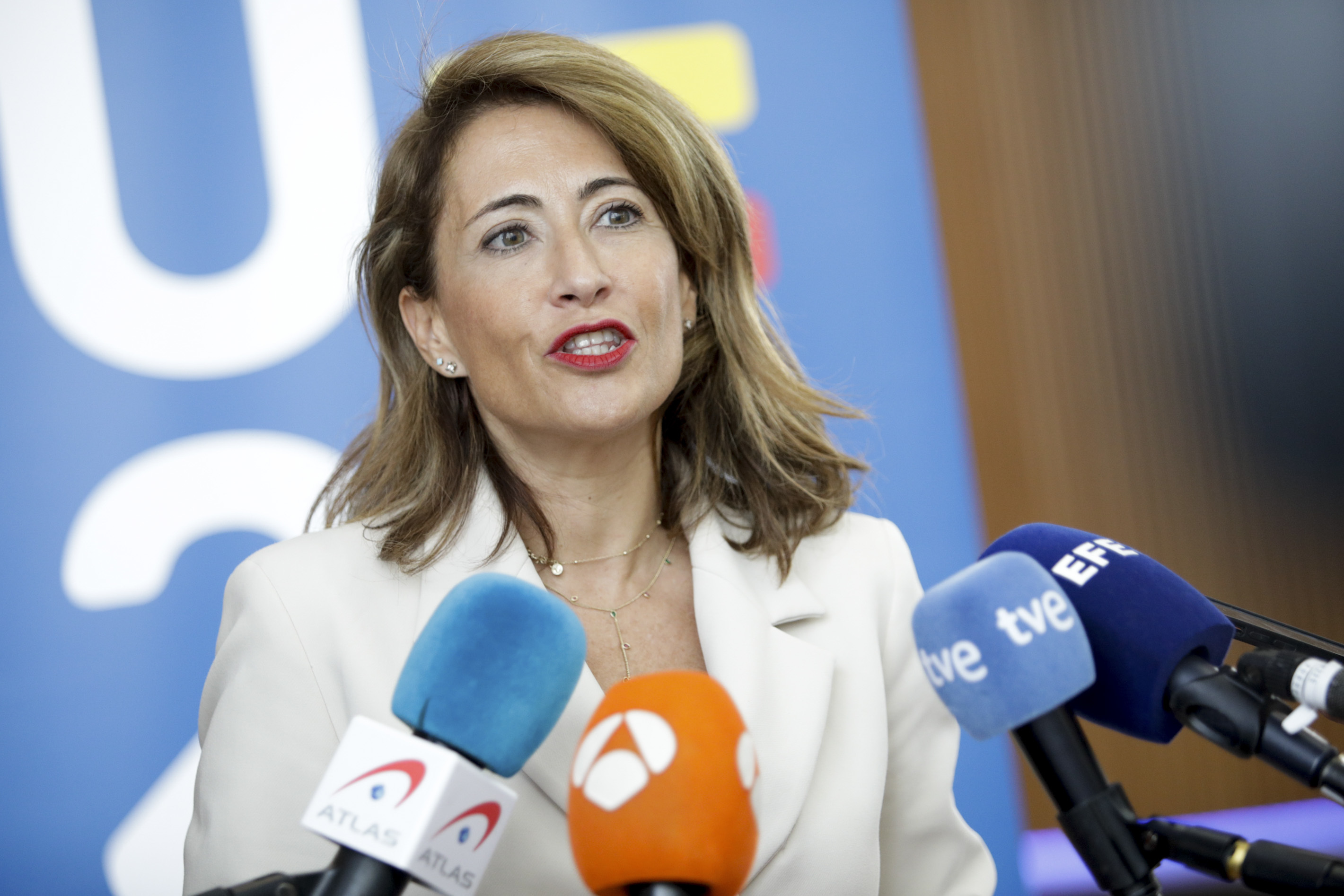Raquel Sánchez, ministra de Transporte en funciones