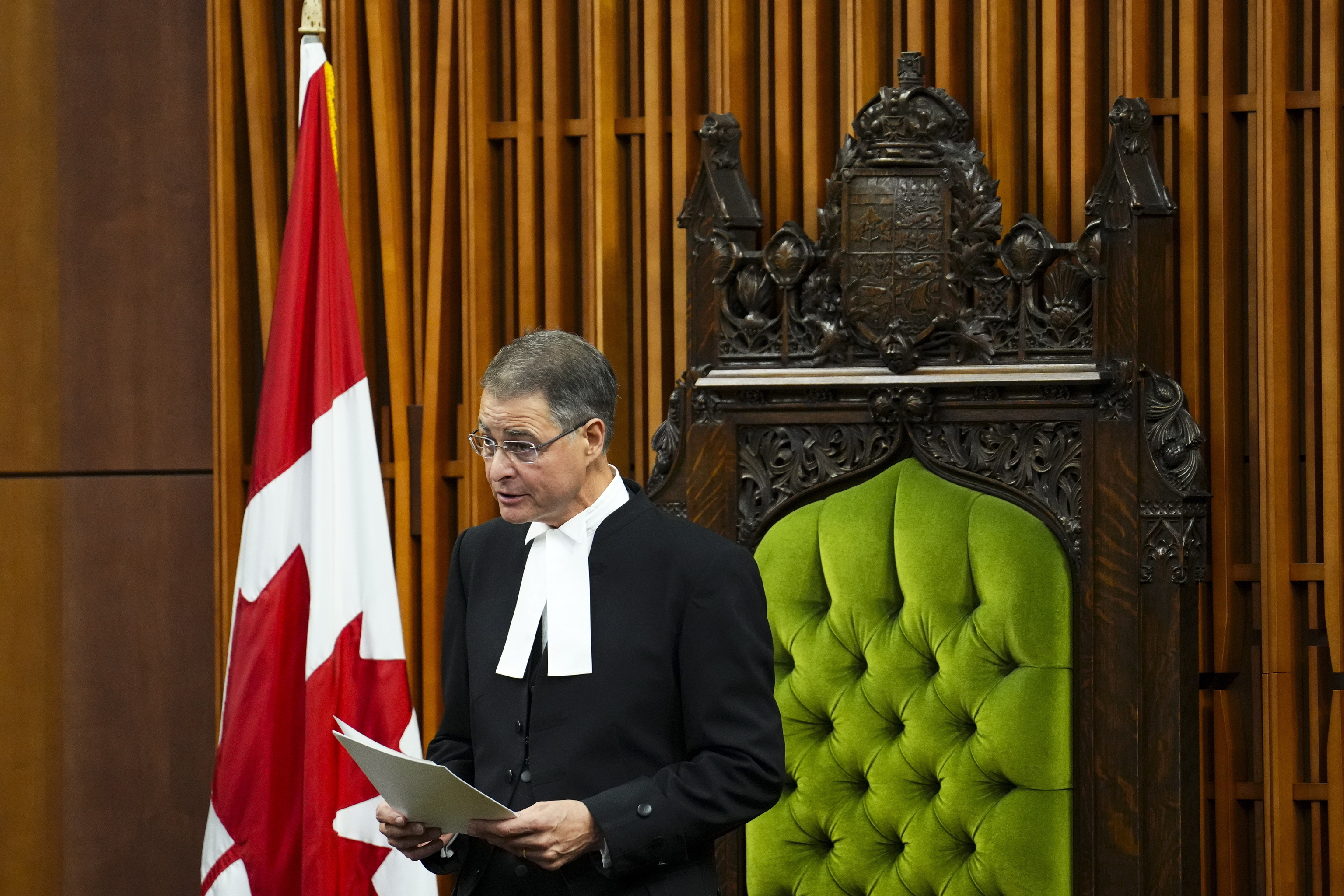 El presidente de la Cámara de los Comunes canadiense, Anthony Rota.