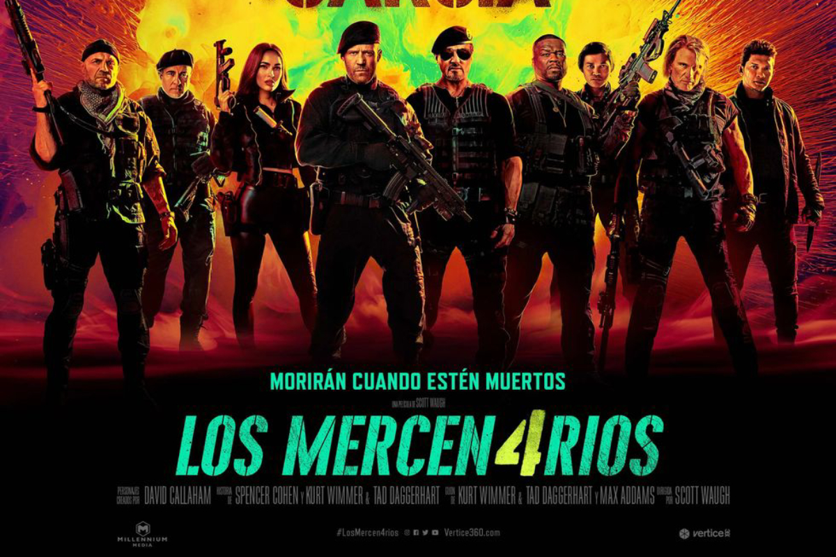 Los Mercenarios 4, el adiós de Stallone al frente de la saga, llega a los cines