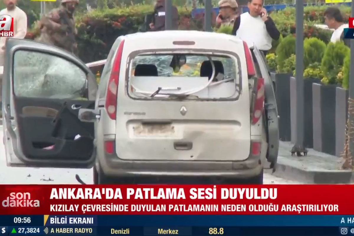 Se produce una fuerte explosión y se escuchan disparos en Ankara, cerca del Parlamento turco
