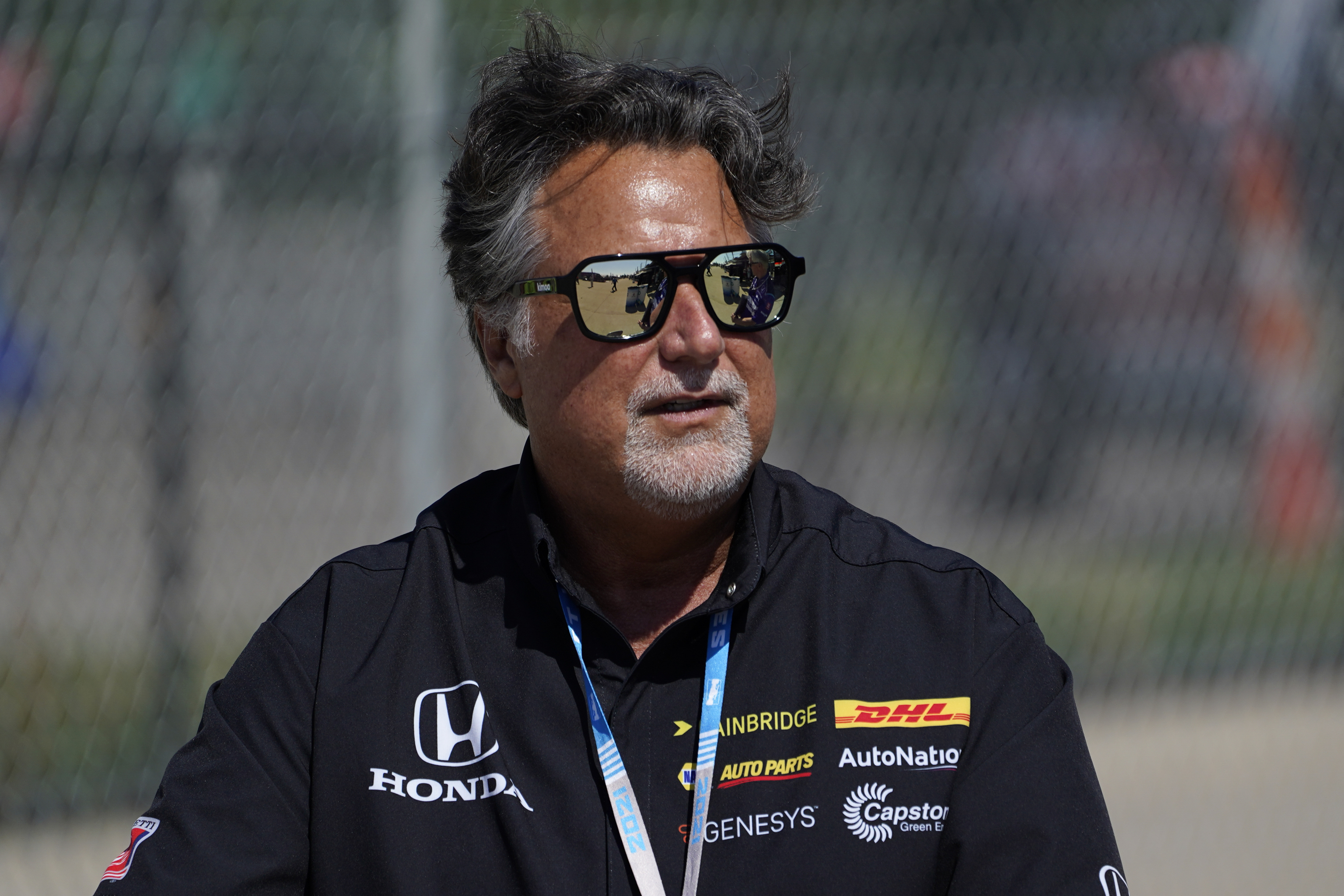 Andretti, durante el GP de Detroit de 2021 de la IndyCar.