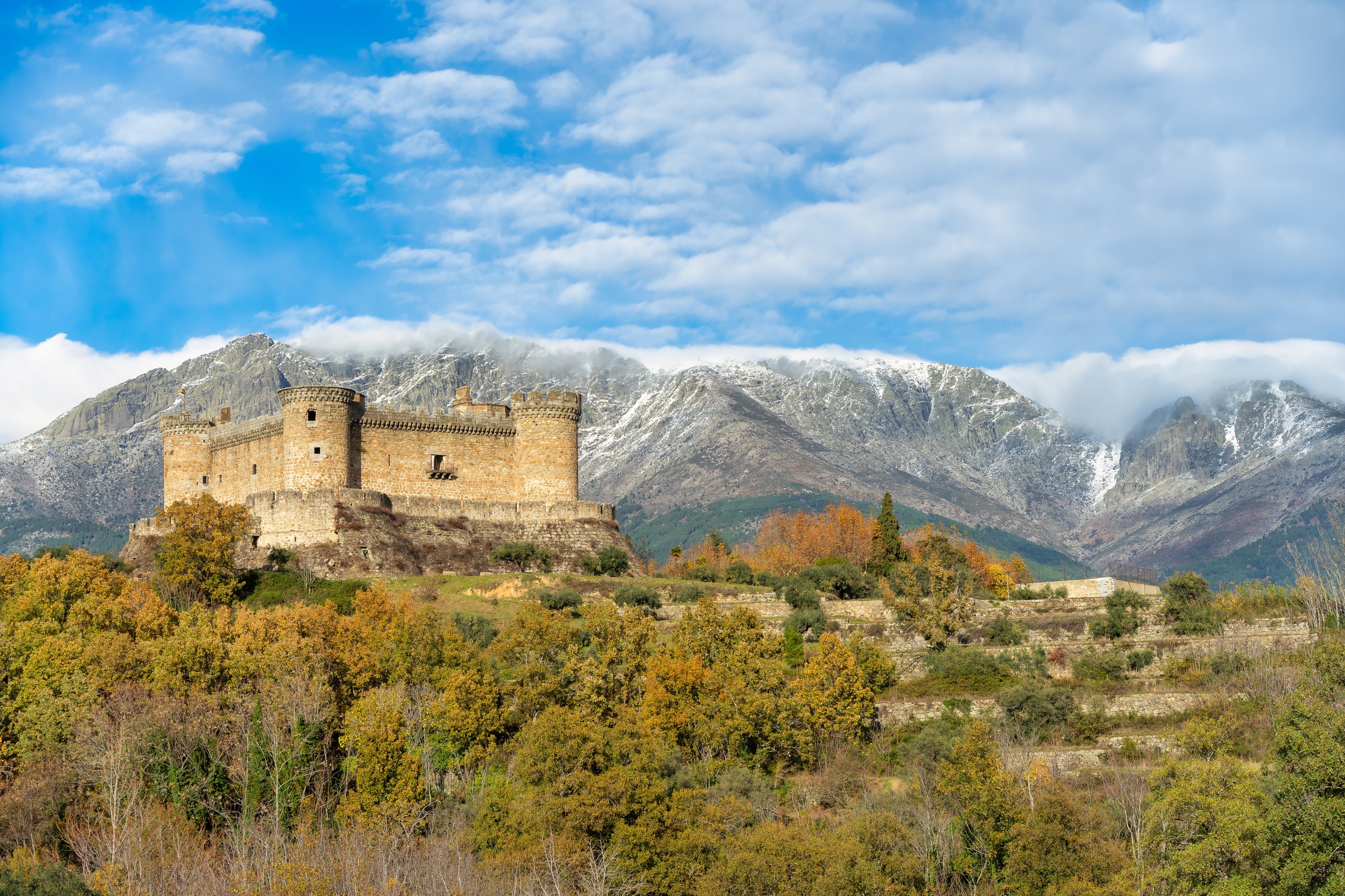 El castillo de Mombeltrán.