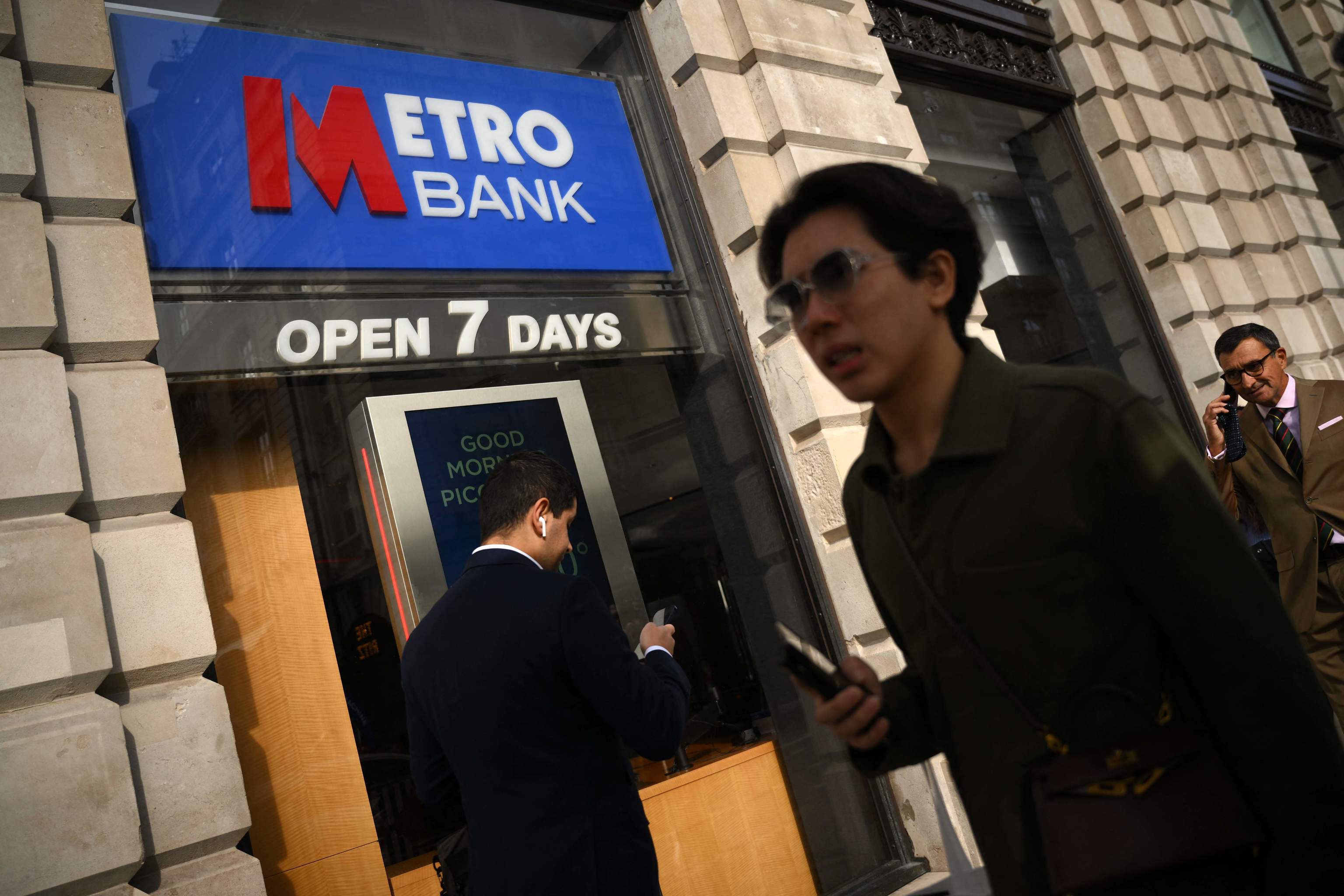 Oficina de Metro Bank en Reino Unido