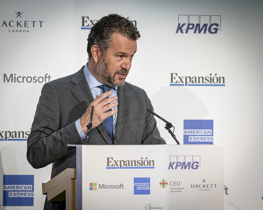Rodrigo Buenaventura, presidente de la CNMV, durante el XIV Encuentro Financiero KPMG-Expansi