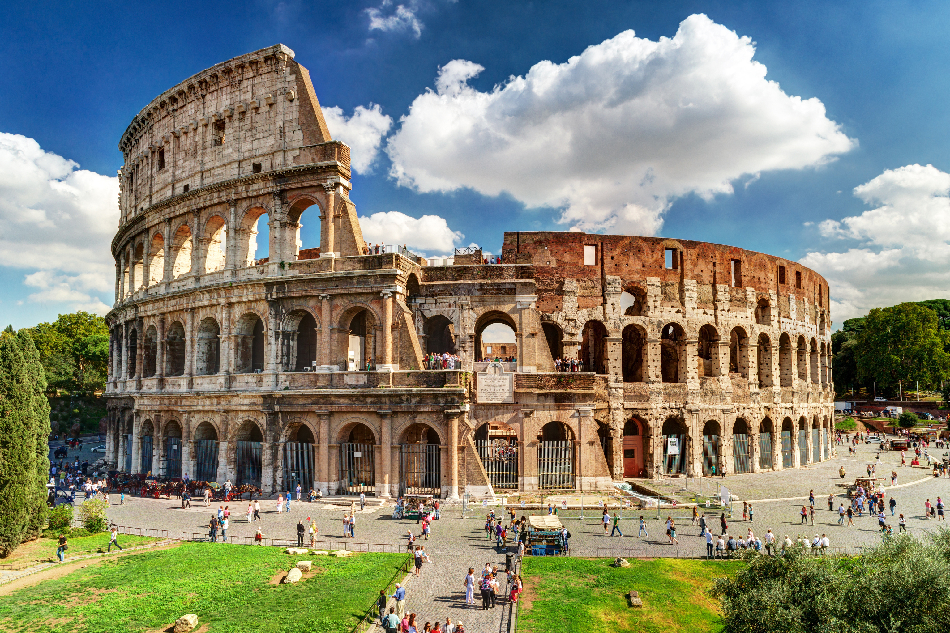 El Coliseo de Roma.