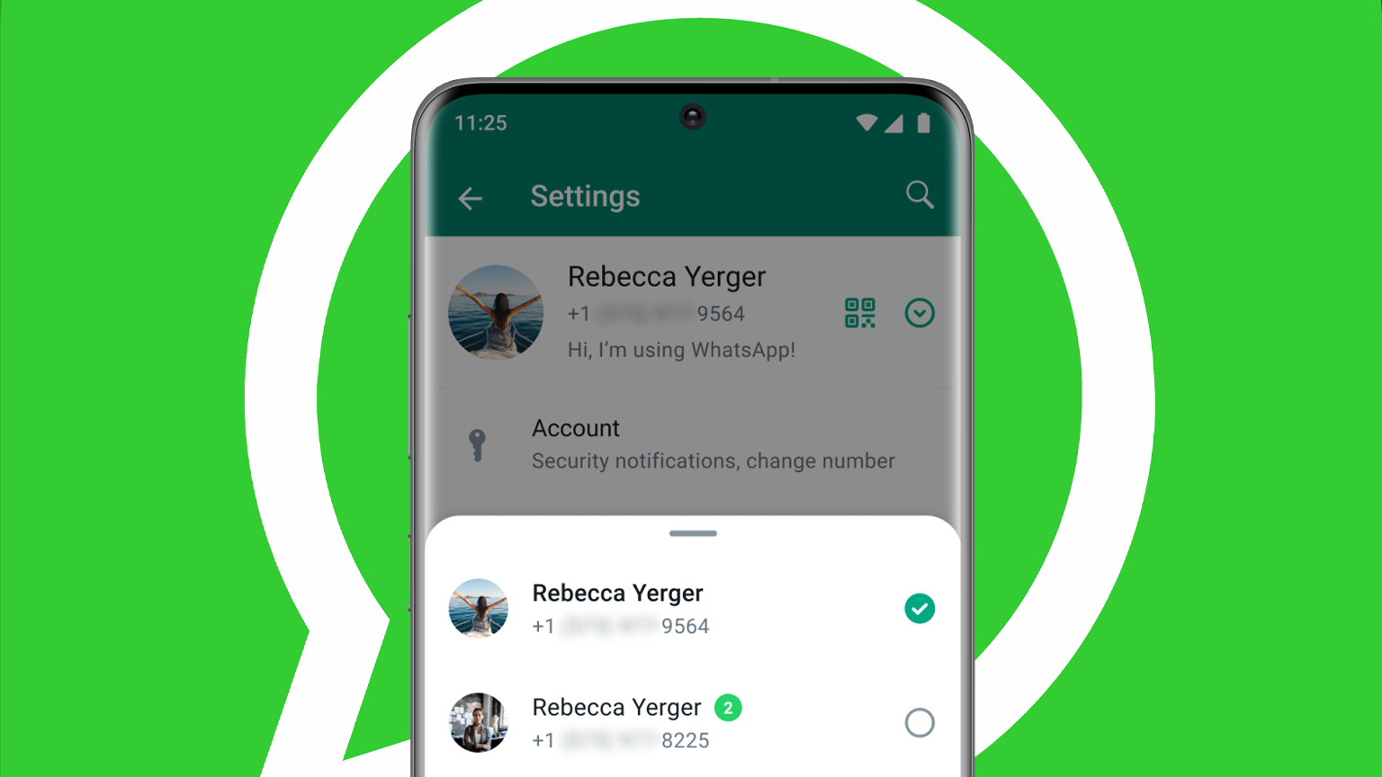 WhatsApp ya permite tener dos cuentas en un mismo telfono