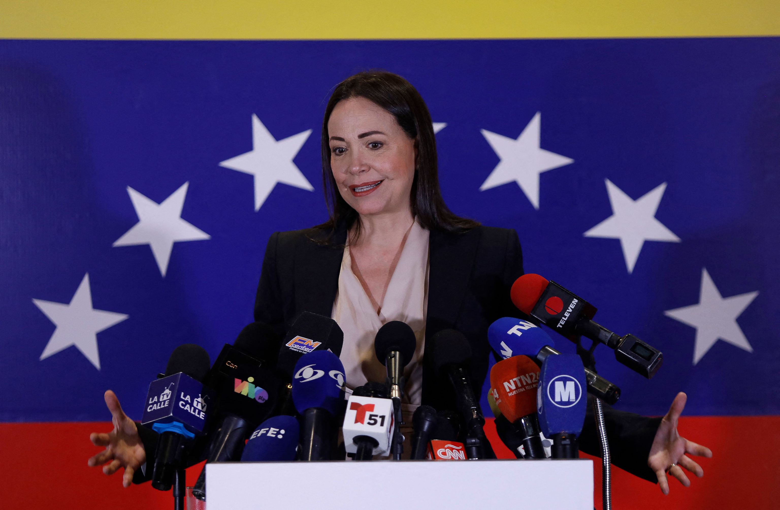 María Corina Machado, candidata de los venezolanos