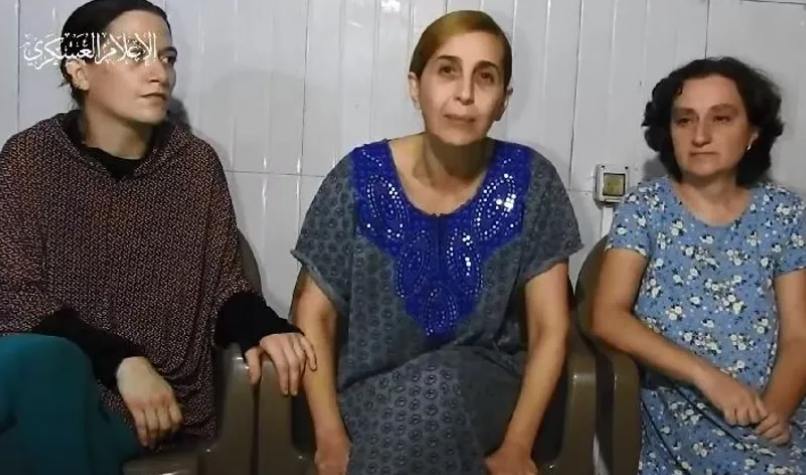 Hamas difunde un vdeo de propaganda con tres rehenes que piden a Netanyahu que negocie su liberacin