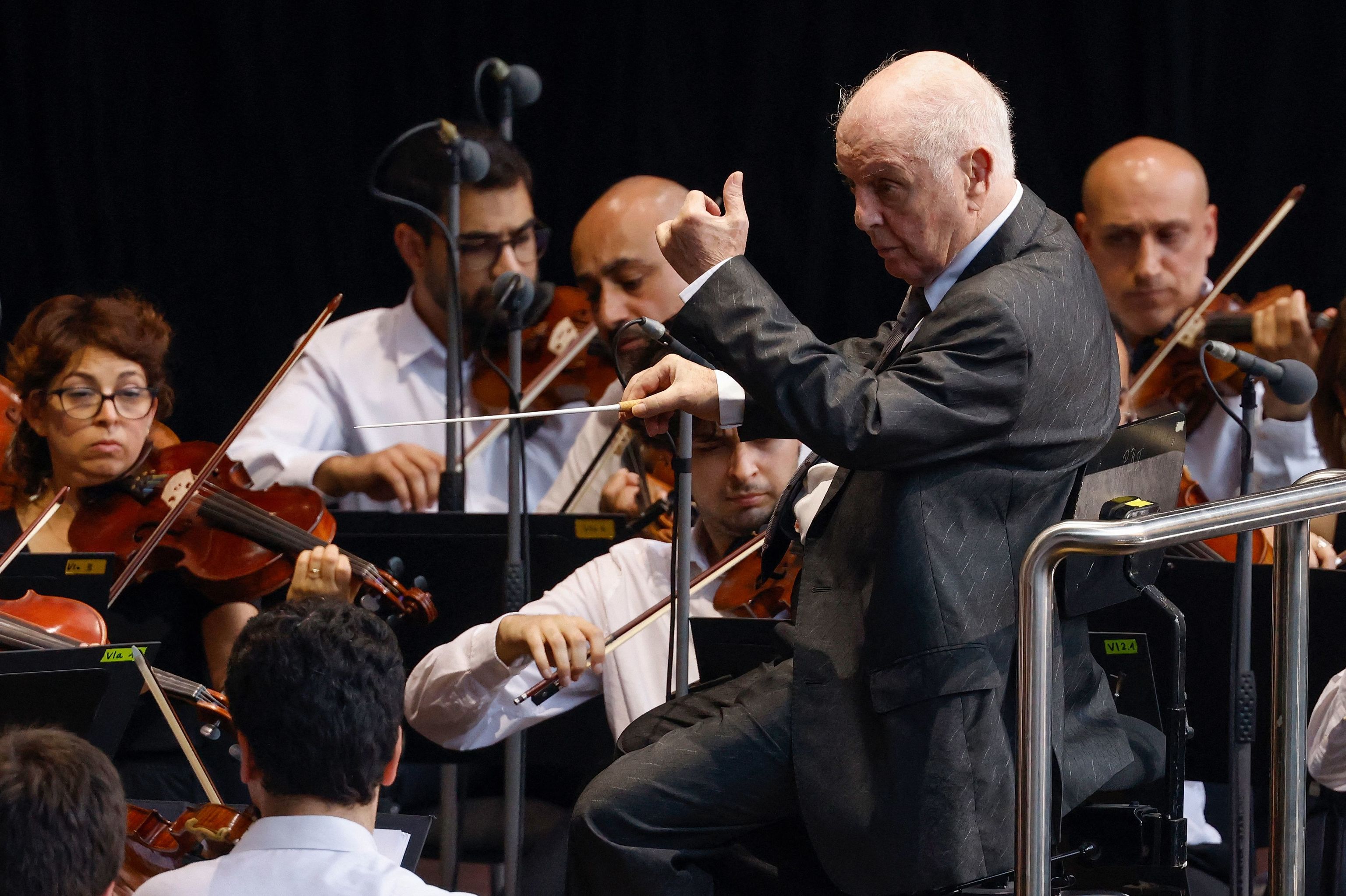 Daniel Barenboim, durante un concierto en Berl