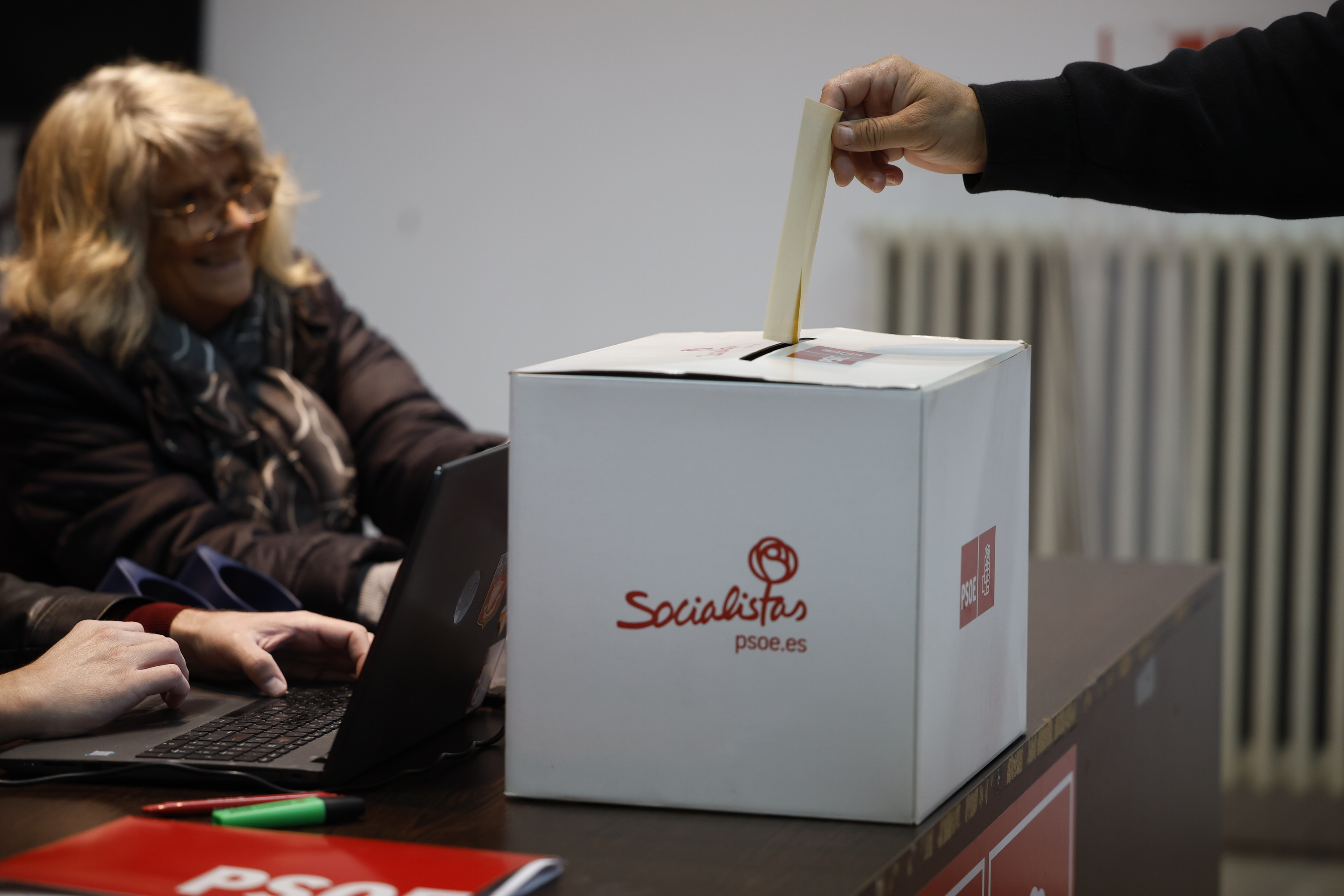 Votación en Tetuán (Madrid).