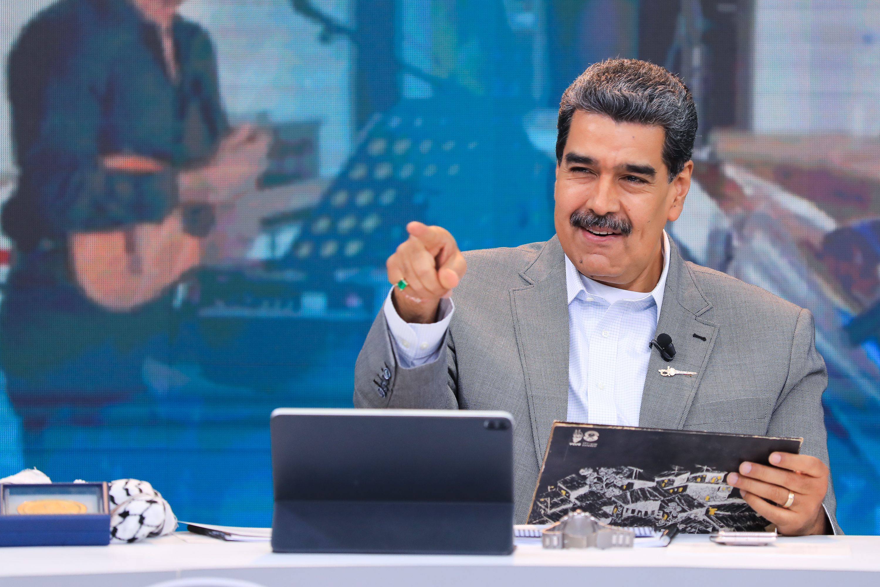 Nicolás Maduro durante su programa "Con Maduro".