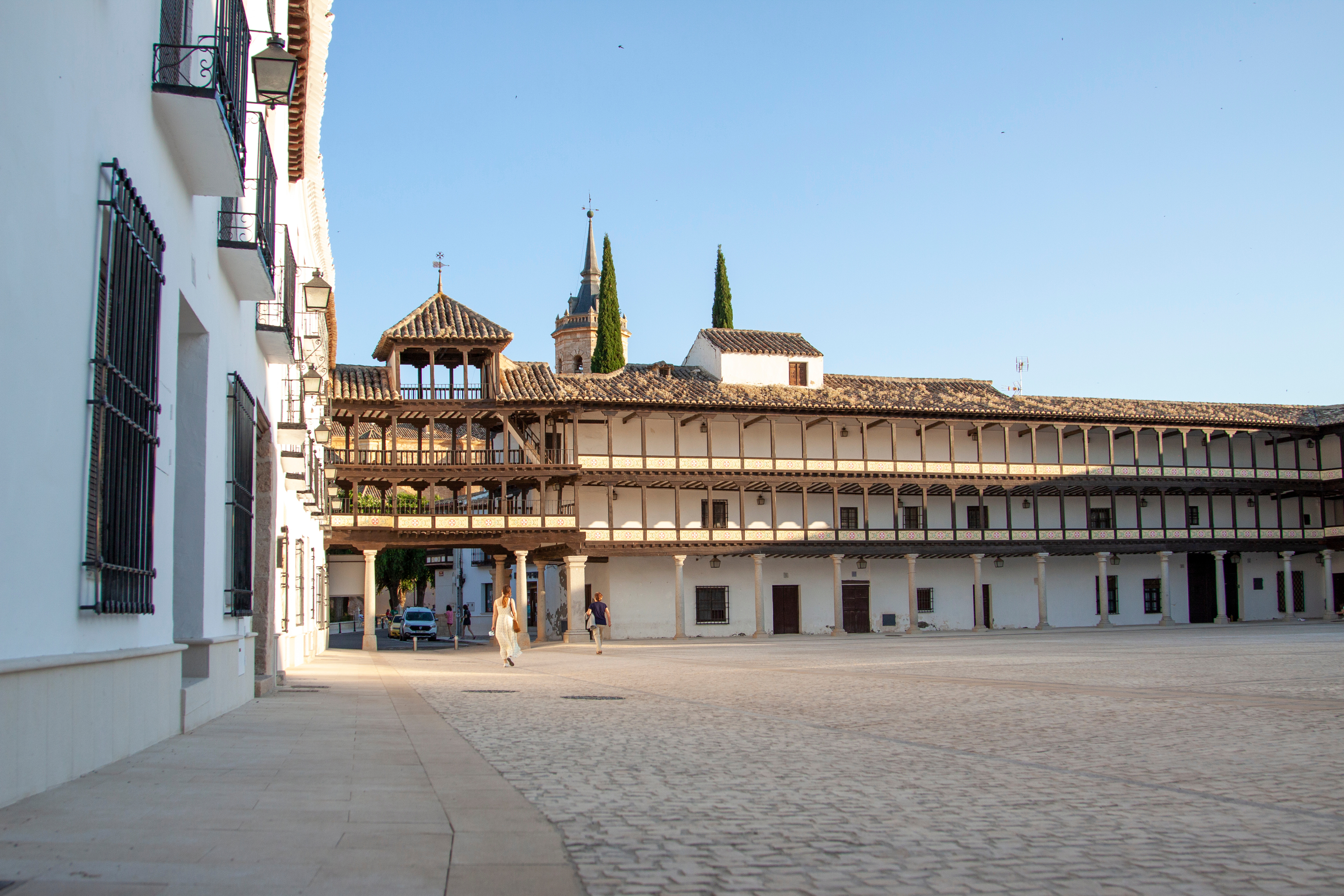 La plaza Mayor de Tembleque.