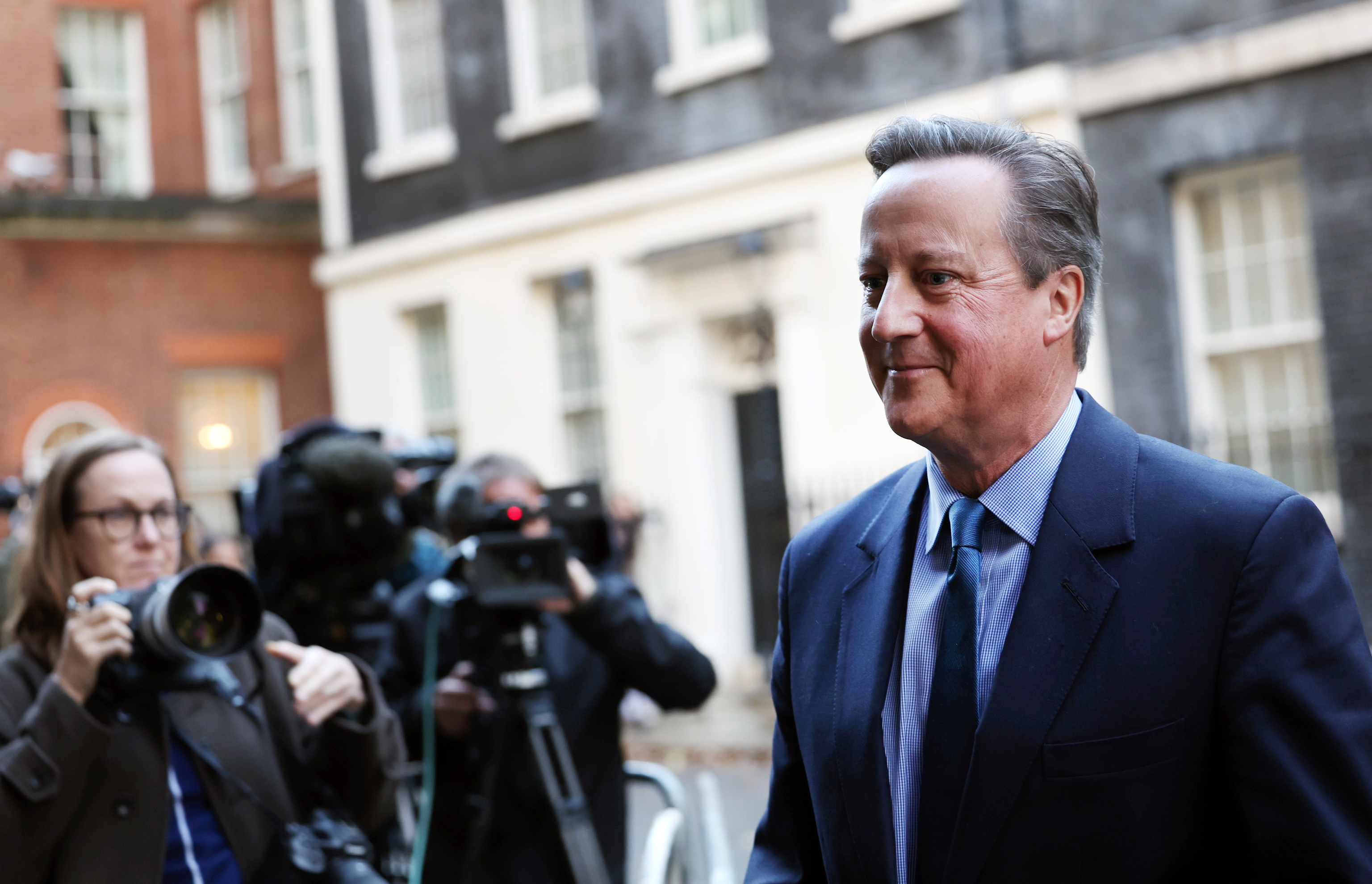 David Cameron, el ex primer ministro britnico que perdi el referndum del Brexit en 2016