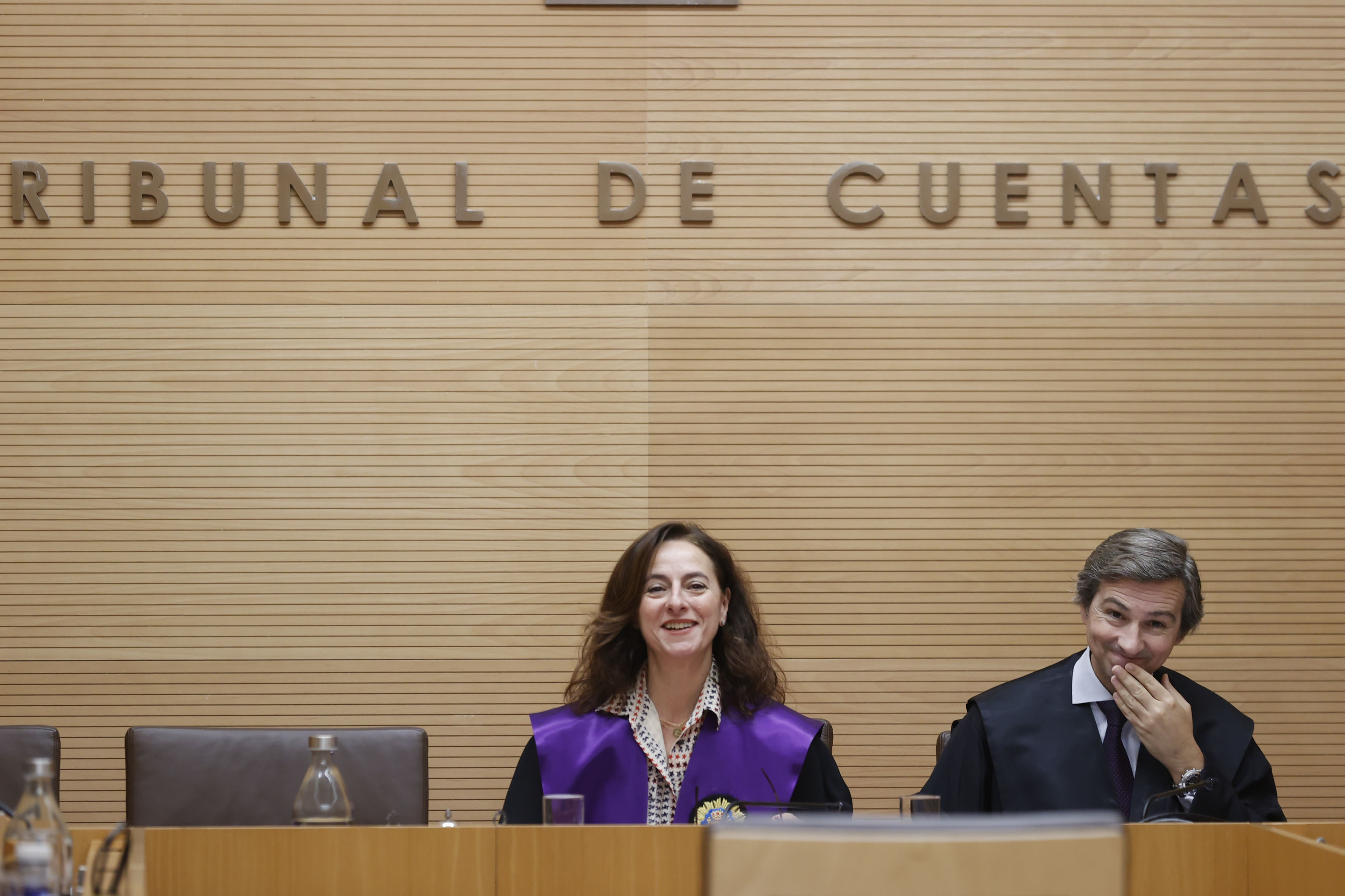 La consejera del Tribunal de Cuentas, Elena Hernez, este viernes en la causa del procs