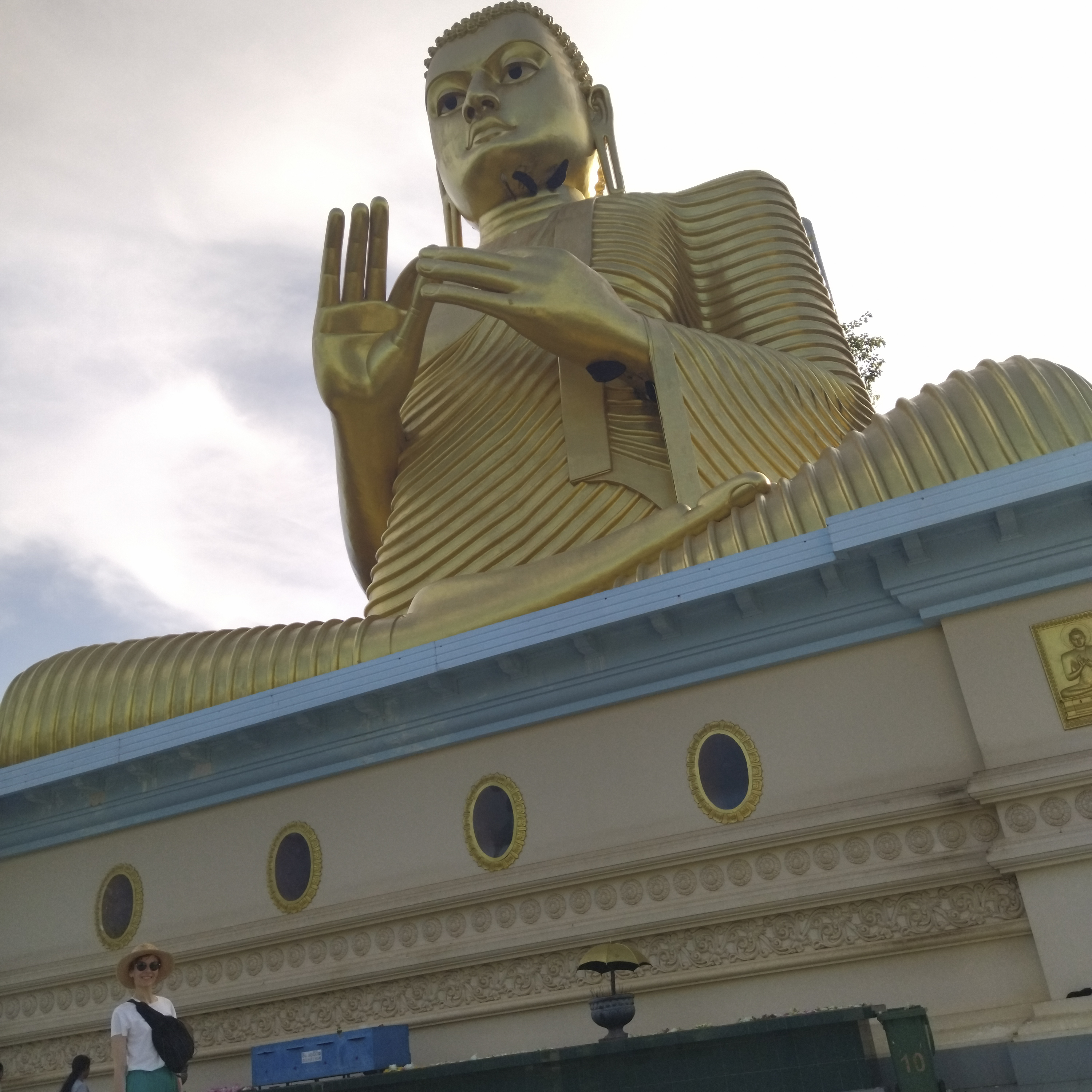 El Gran Buda del Templo de Oro de Dambulla.