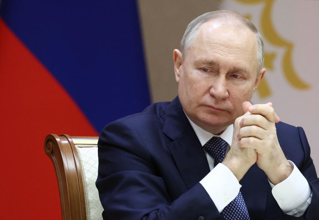 Putin, en una reunión de líderes de la Organización del Tratado de Seguridad Colectiva.