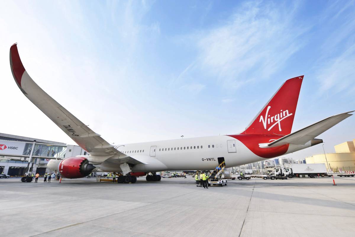 Despega el primer vuelo transatlntico de Virgin Atlantic con combustible bajo en carbono