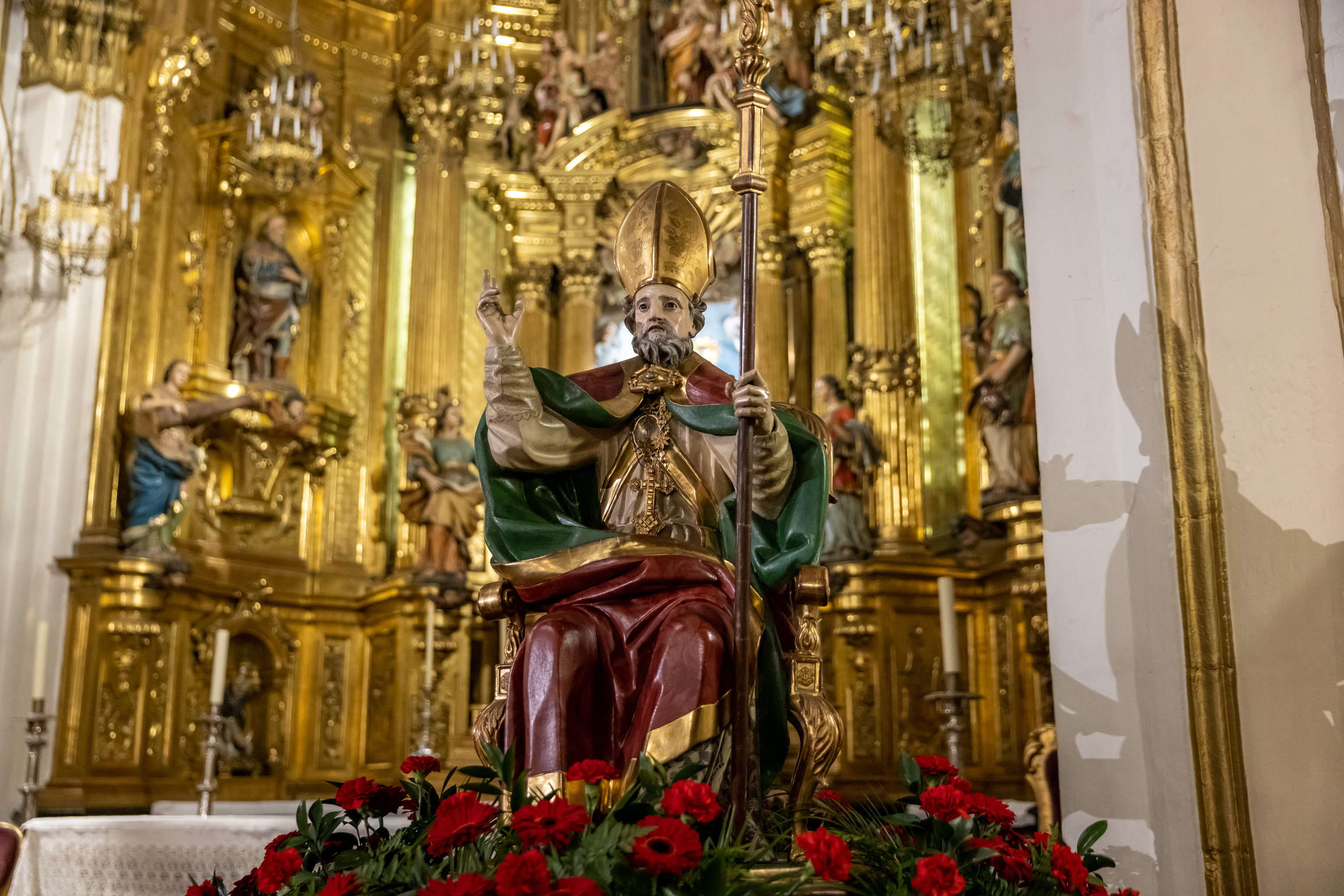 San Saturnino, en la parroquia del santo en Pamplona.