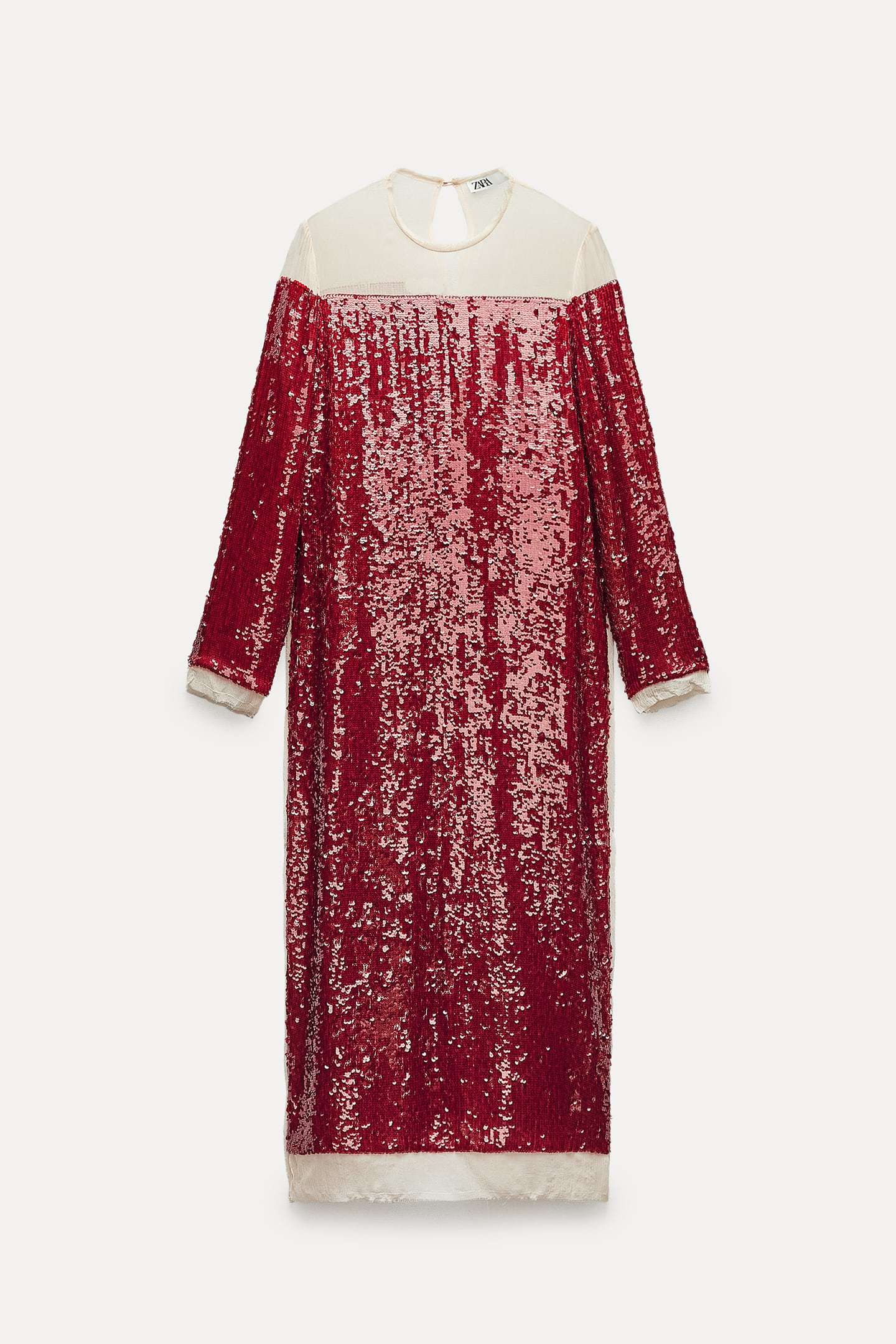 Estos son los vestidos de Zara de nueva temporada: largo de lentejuelas