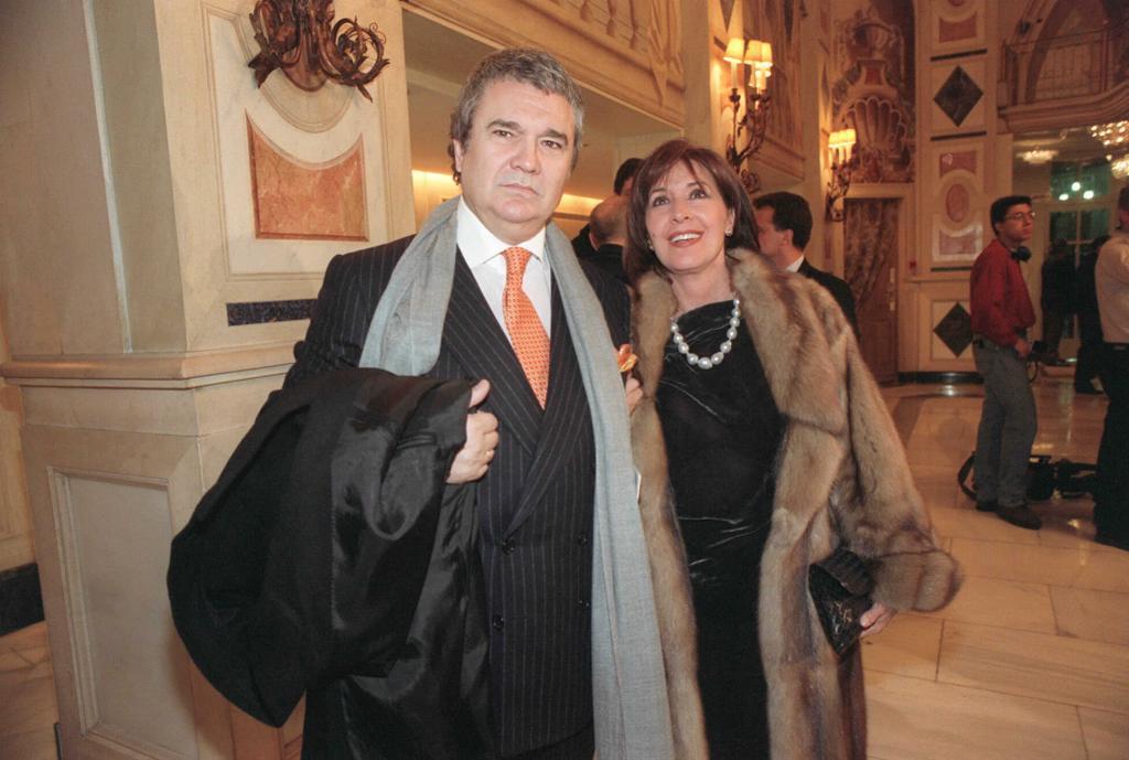 Paco Marsó y Concha Velasco en 1999.