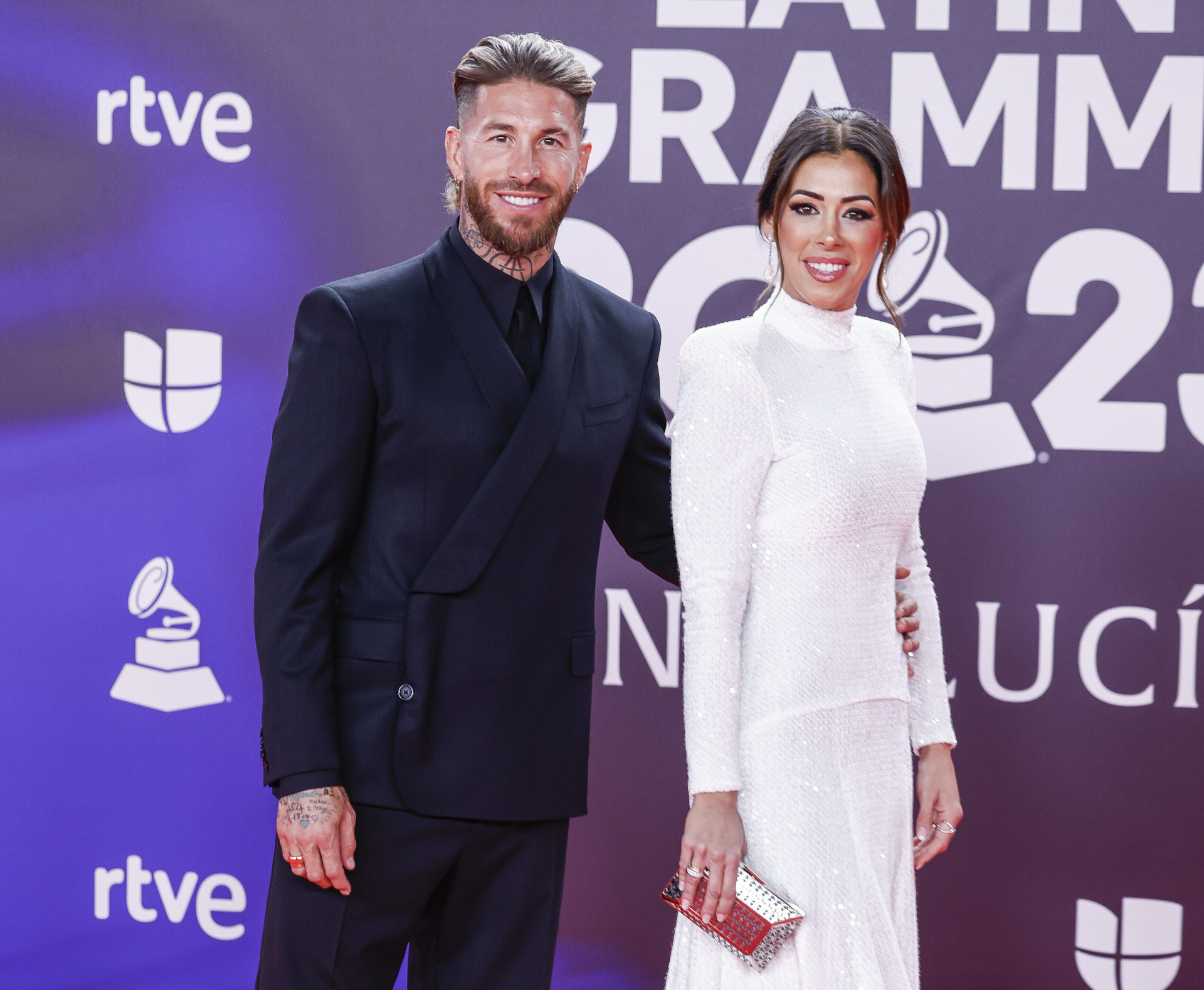 Sergio y su hermana Miriam, en la gala de los Grammy en Sevilla.