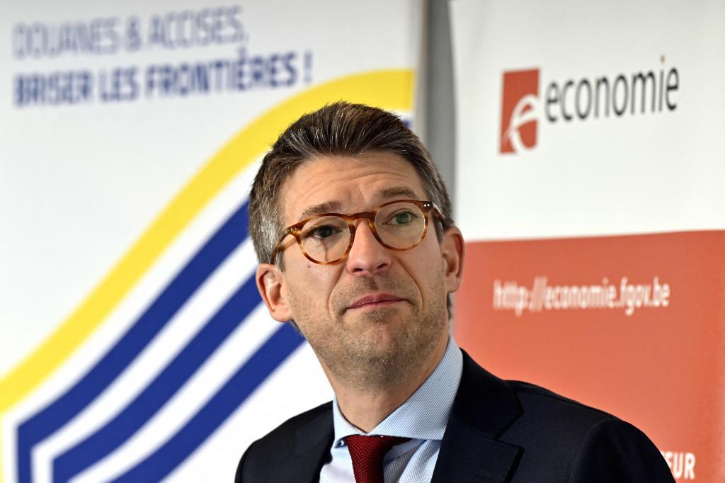 Pierre-Yves Dermagne, Minister of Economy