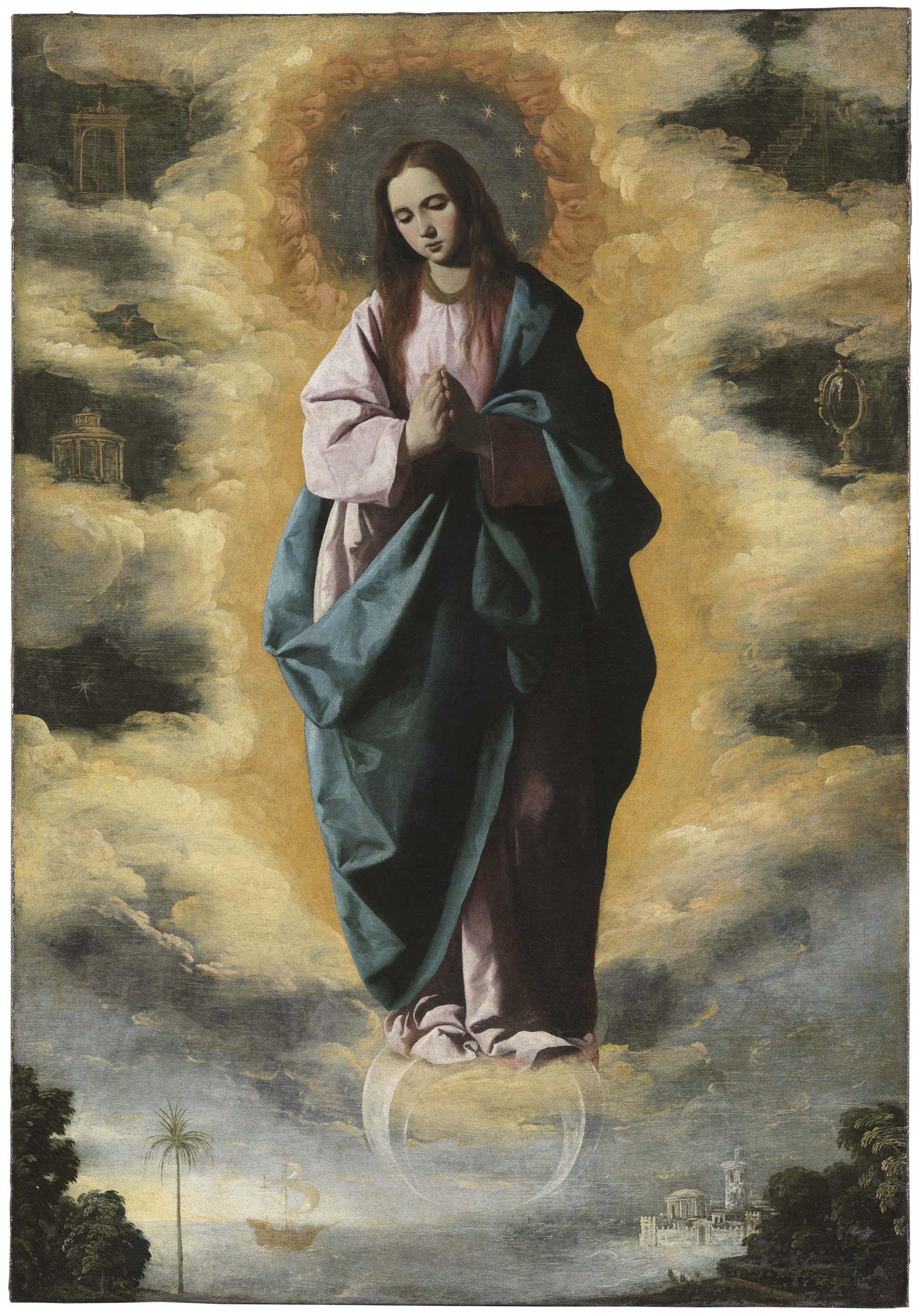 La Inmaculada Concepción, obra de Francisco de Zurbarán.