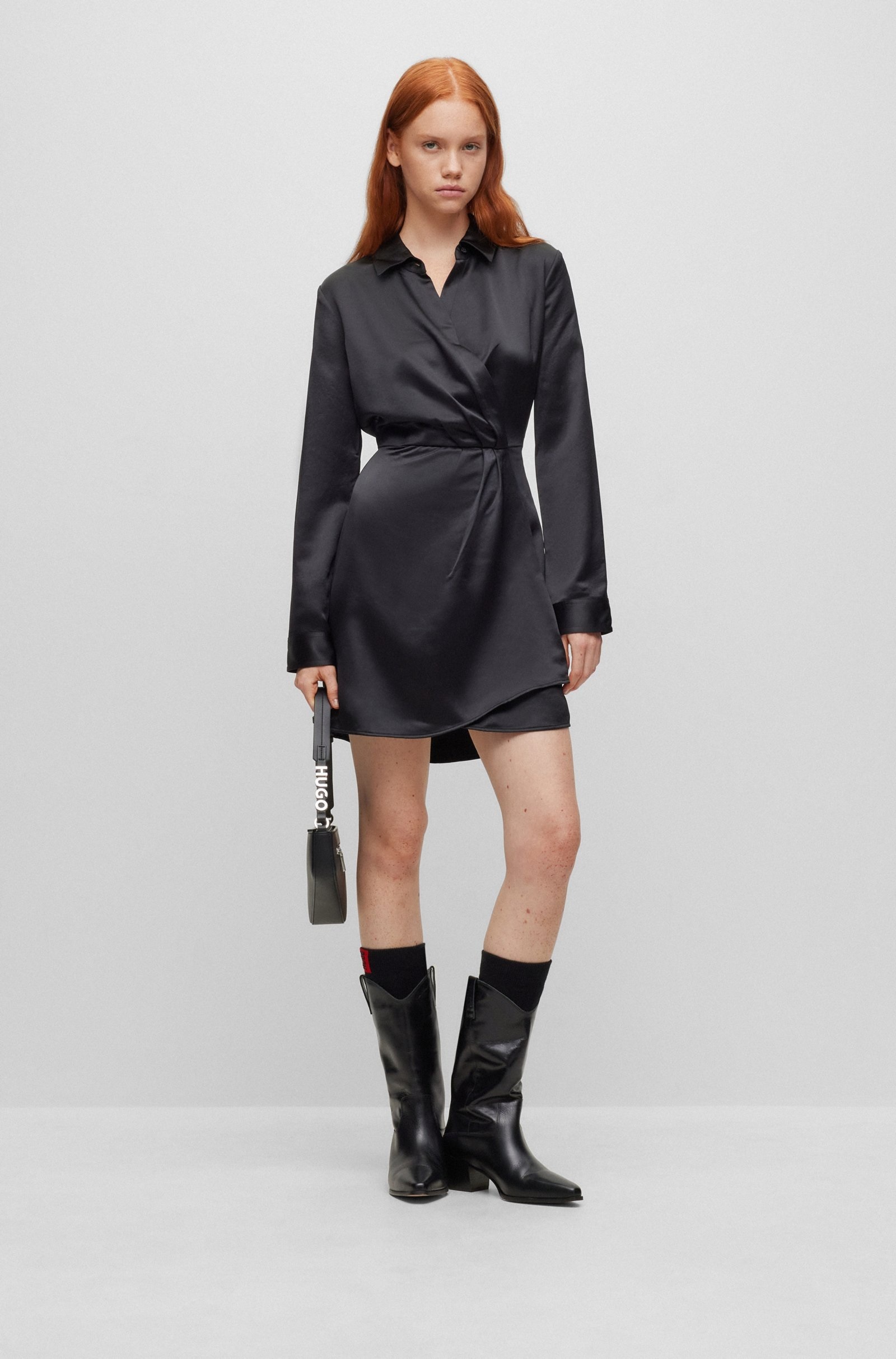 BOSS DECHANA - Vestido De Cóctel - Black/negro