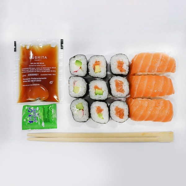 Bandeja de sushi de Sushita.