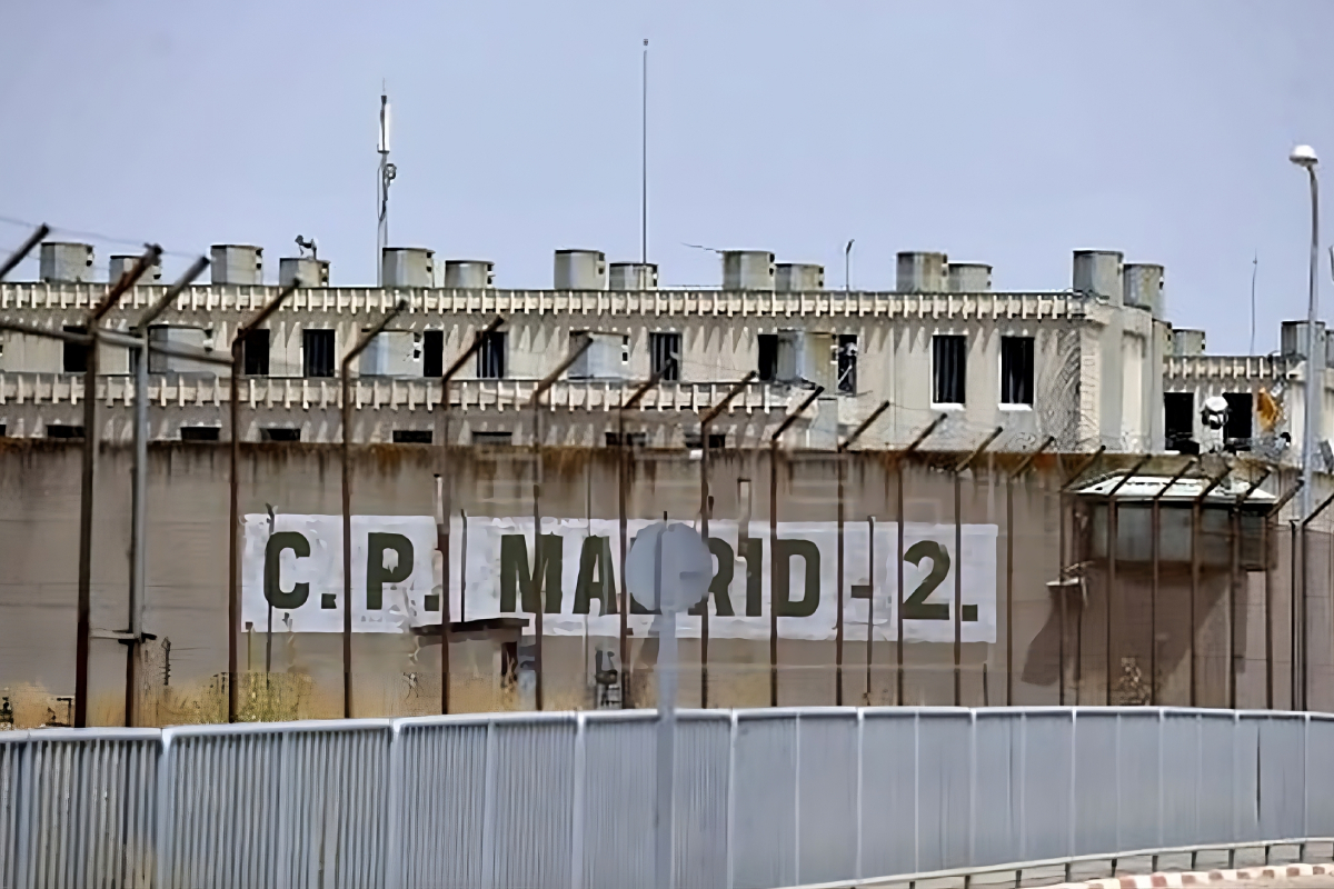 El permetro exterior del Centro Penitenciario Madrid II.