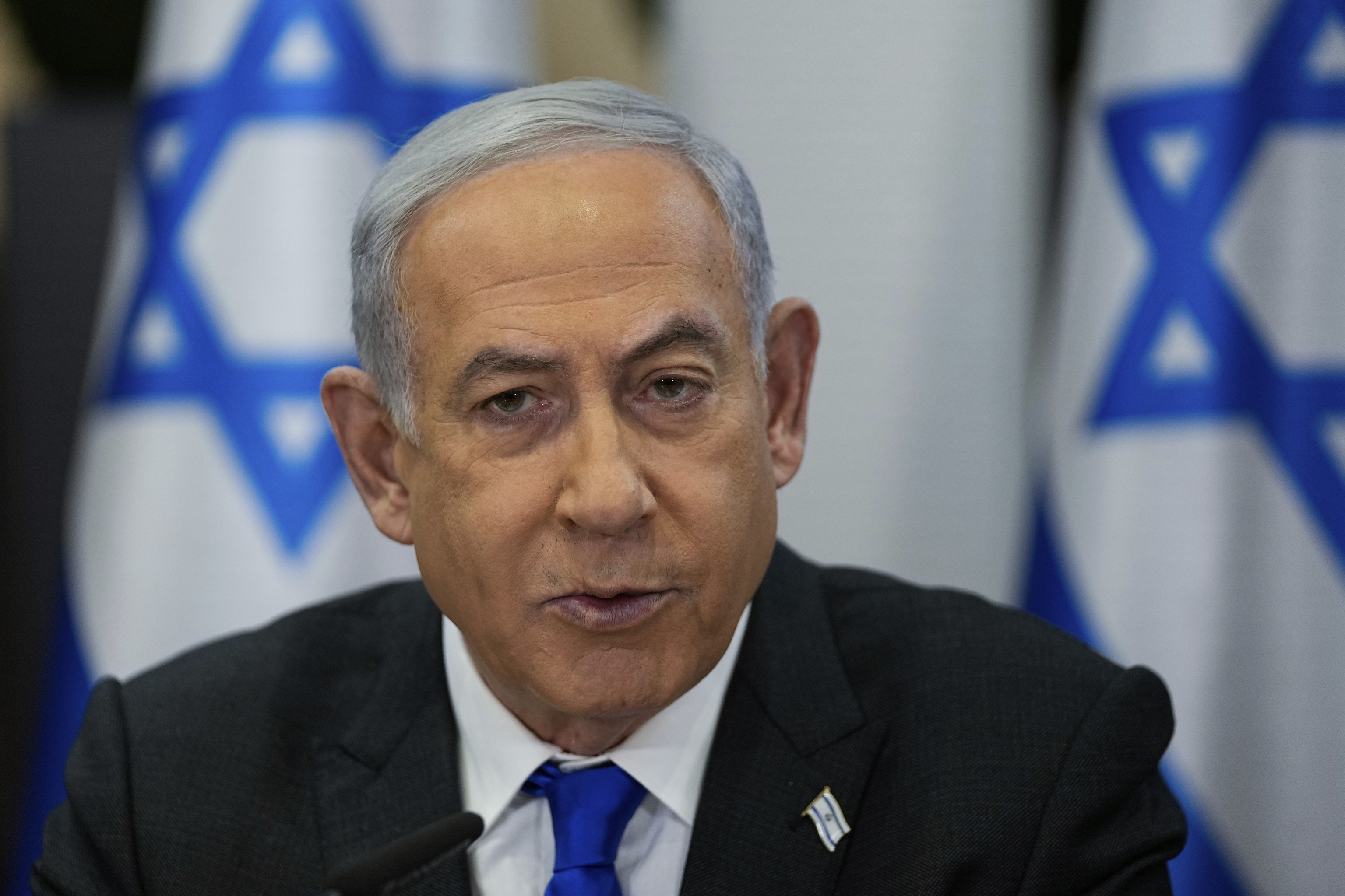El primer ministro israel Netanyahu.