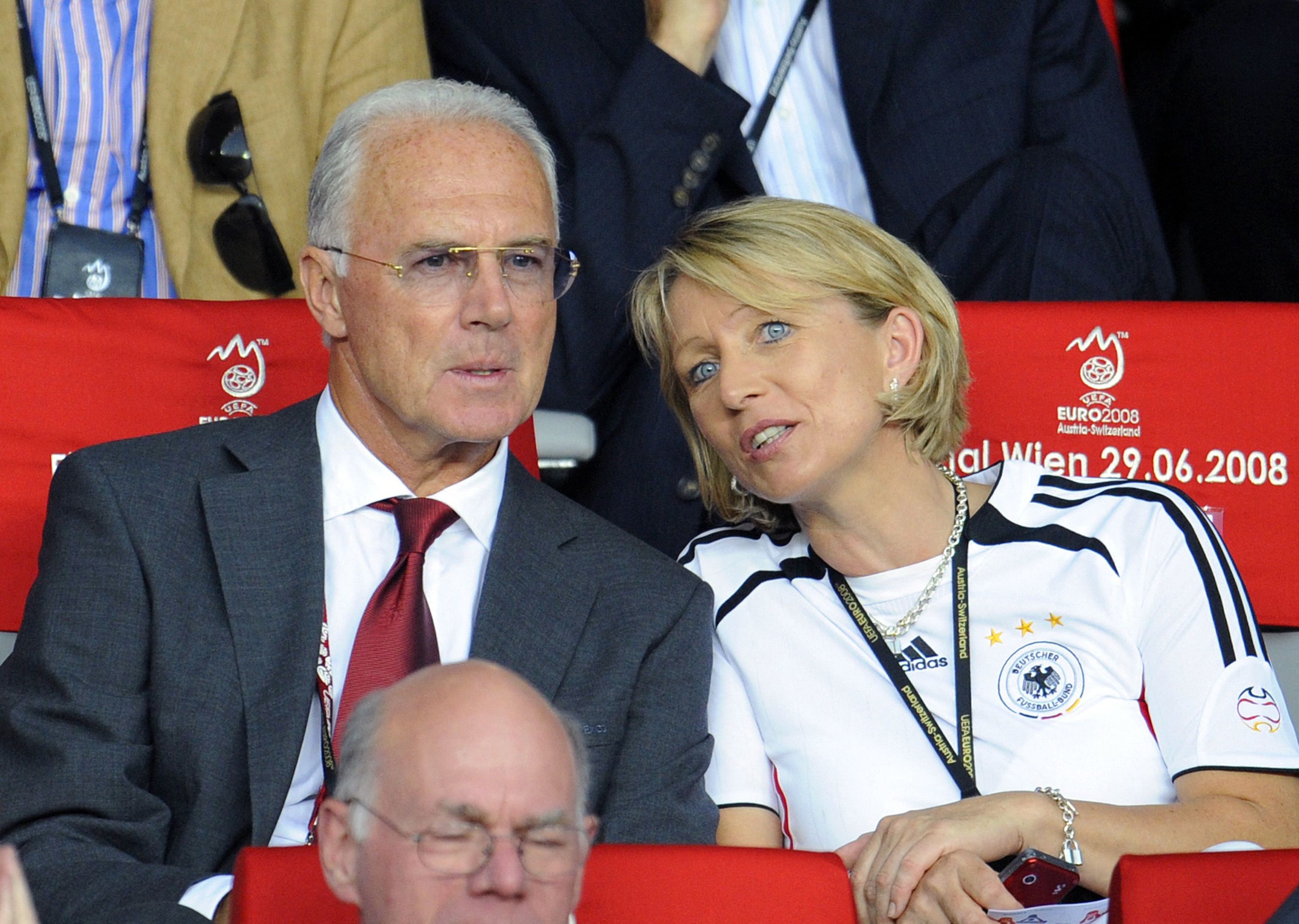 Franz y Heidi Beckenbauer en 2008