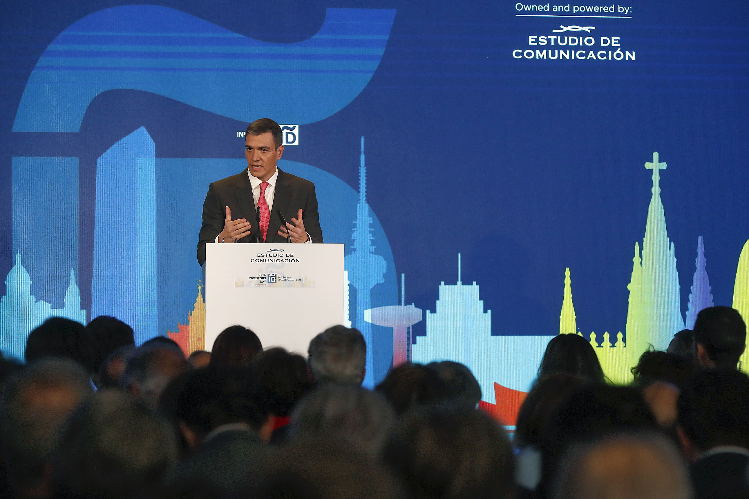 El presidente del Gobierno, Pedro Snchez, el pasado da 11 en el Spain Investor Day