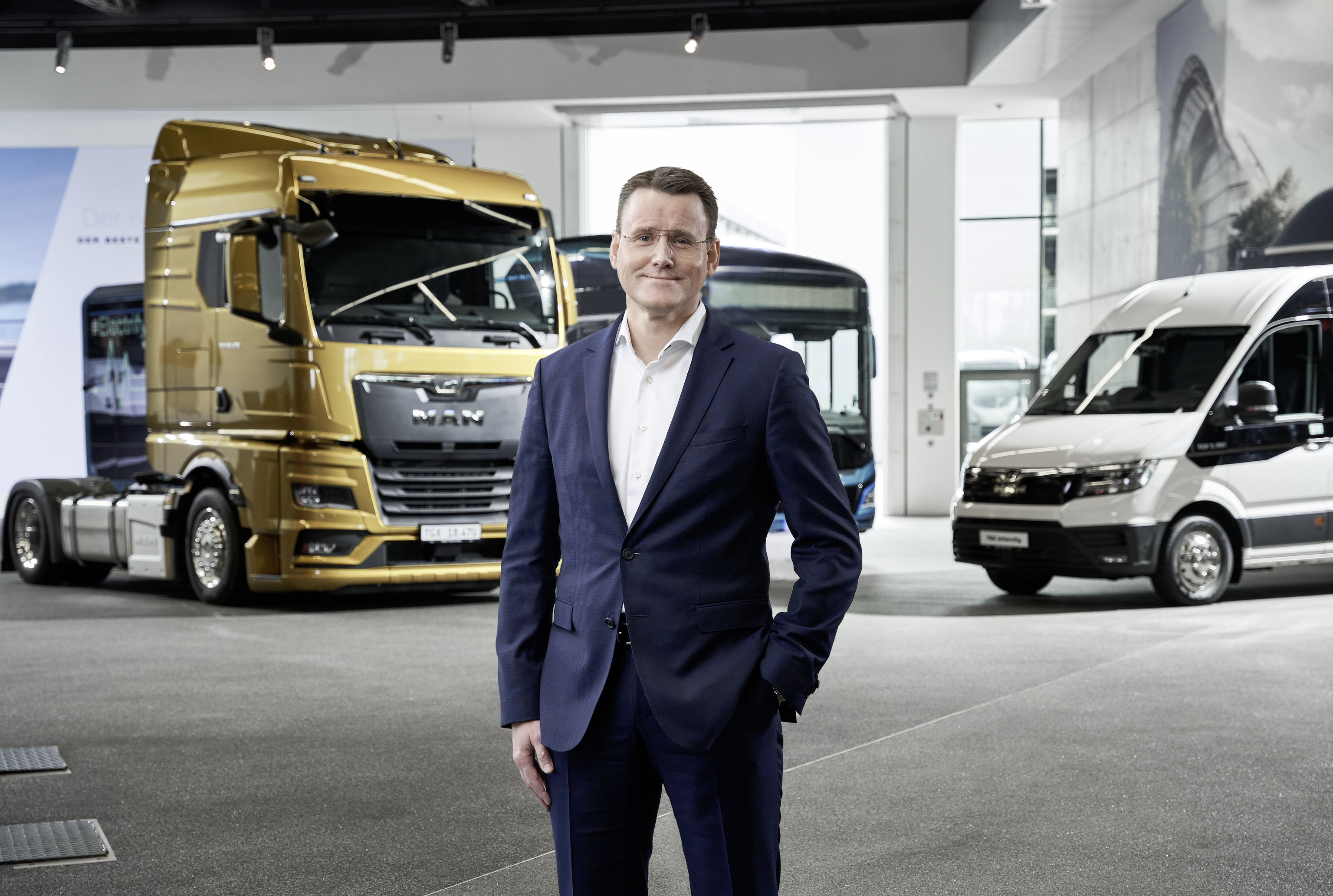 Alexander Vlaskamp, CEO mundial de MAN Truck & Bus