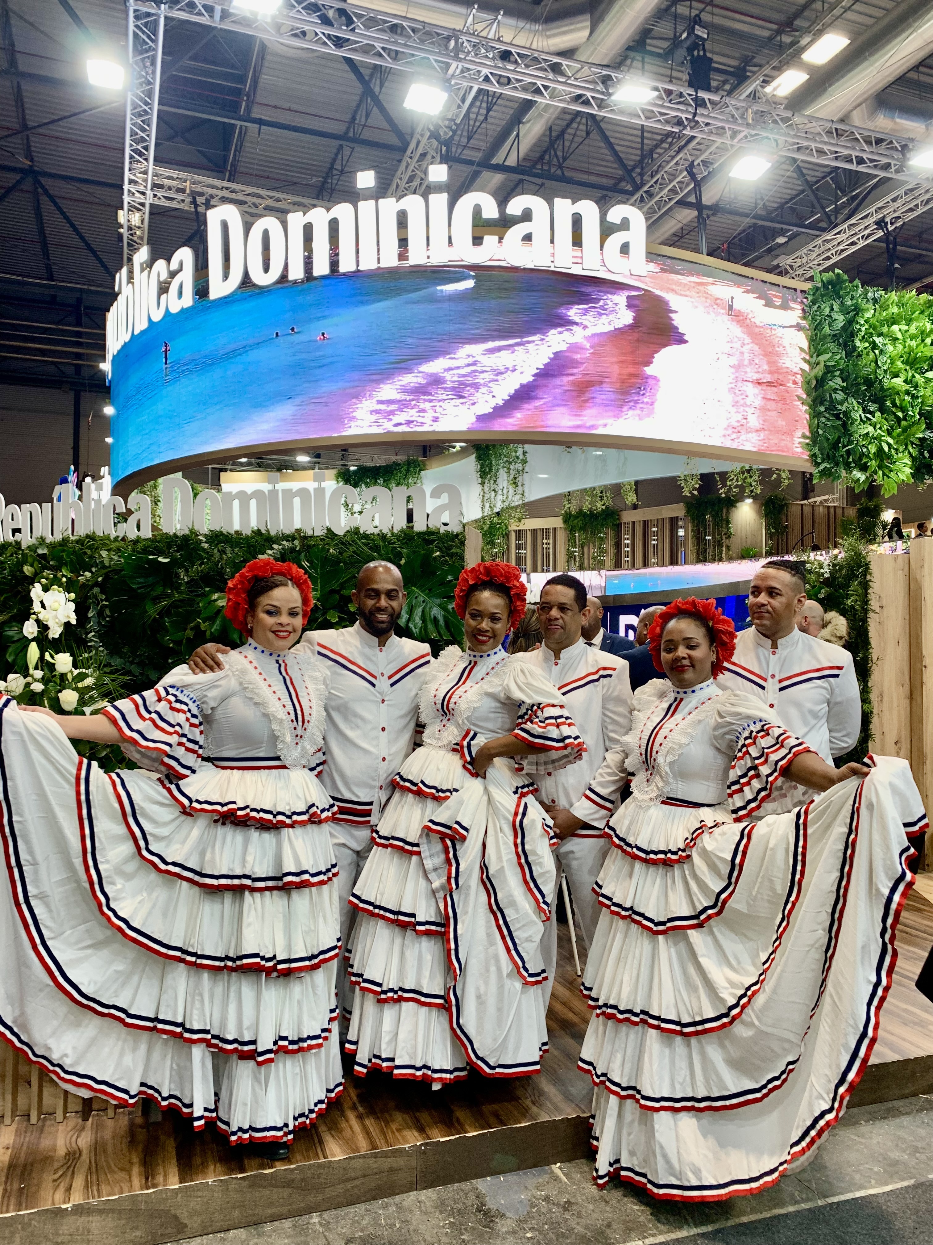 Bailarines de República Dominicana.
