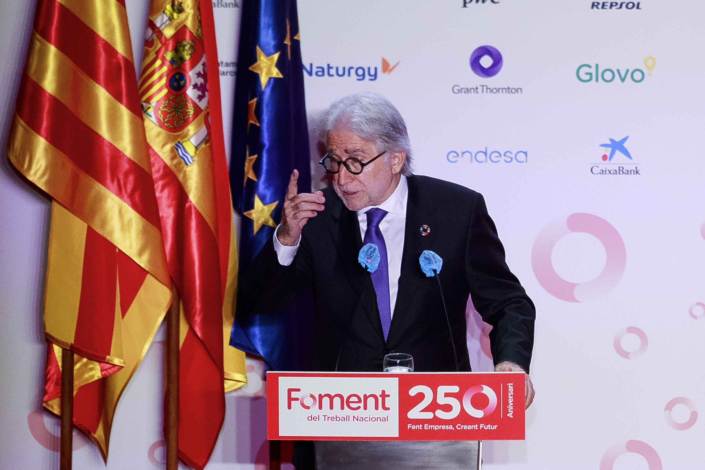 Josep Snchez Llibre, presidente de la patronal Foment del Treball