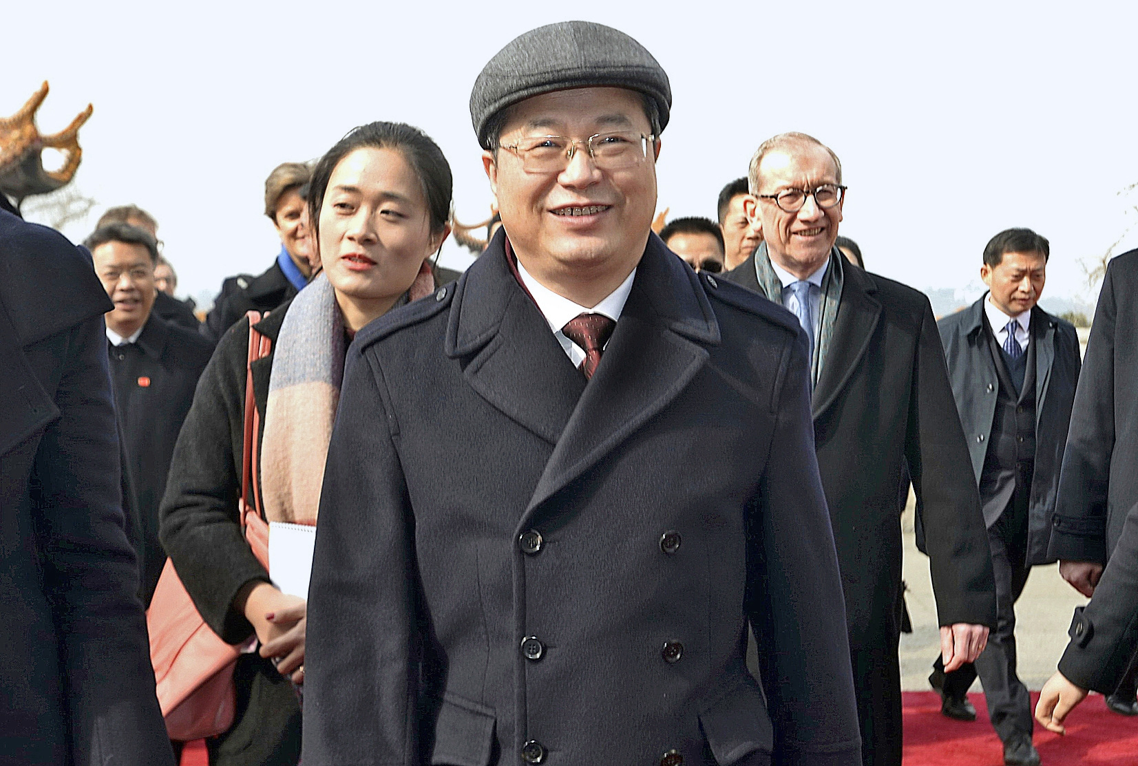 Chen Yixin, jefe de la Inteligencia china que se encarg al principio de la pandemia de controlar los conatos de protesta.