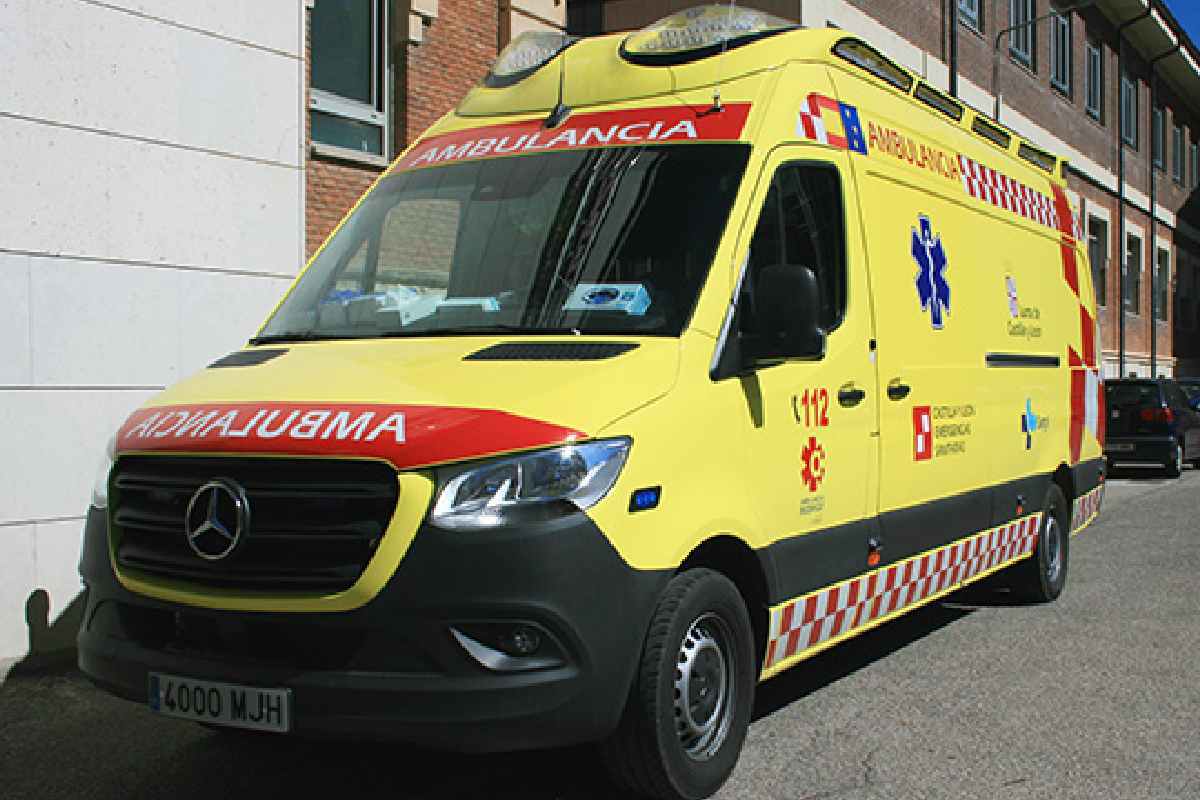 Una ambulancia del 112 de Castilla y Len.
